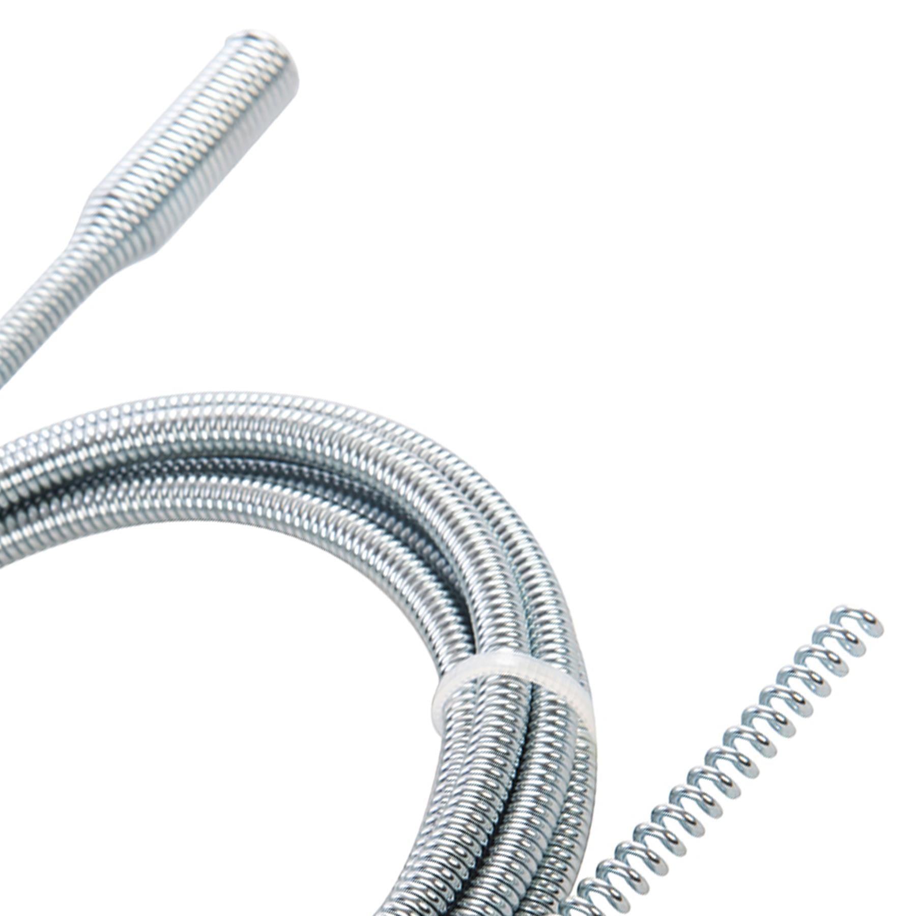 Wastepipe Cleaner 6mm X 1.8M Corkscrew End And Integrated Handle Quality