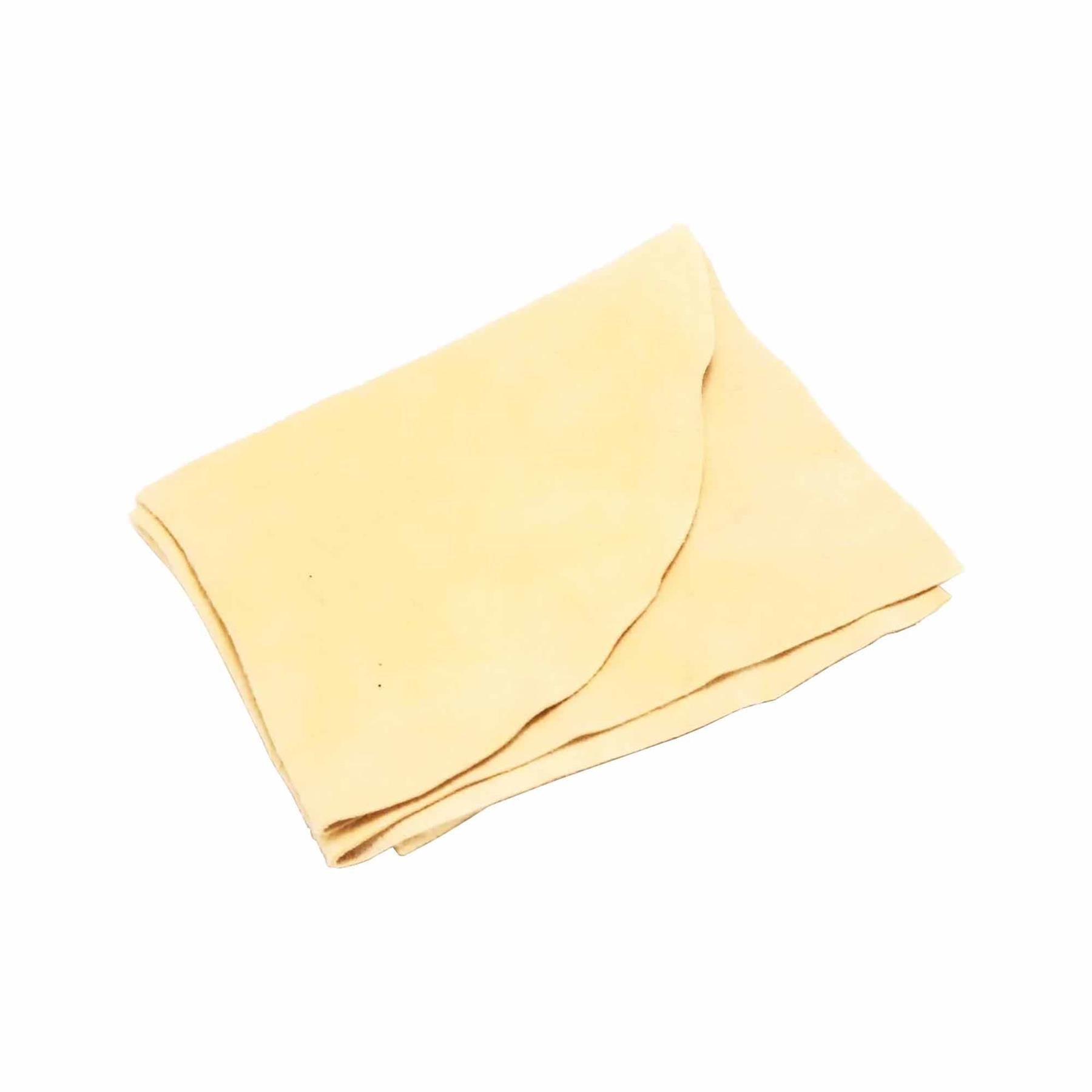 Large Premium Valet Cloth Genuine Oil-Tanned Chamois Leather