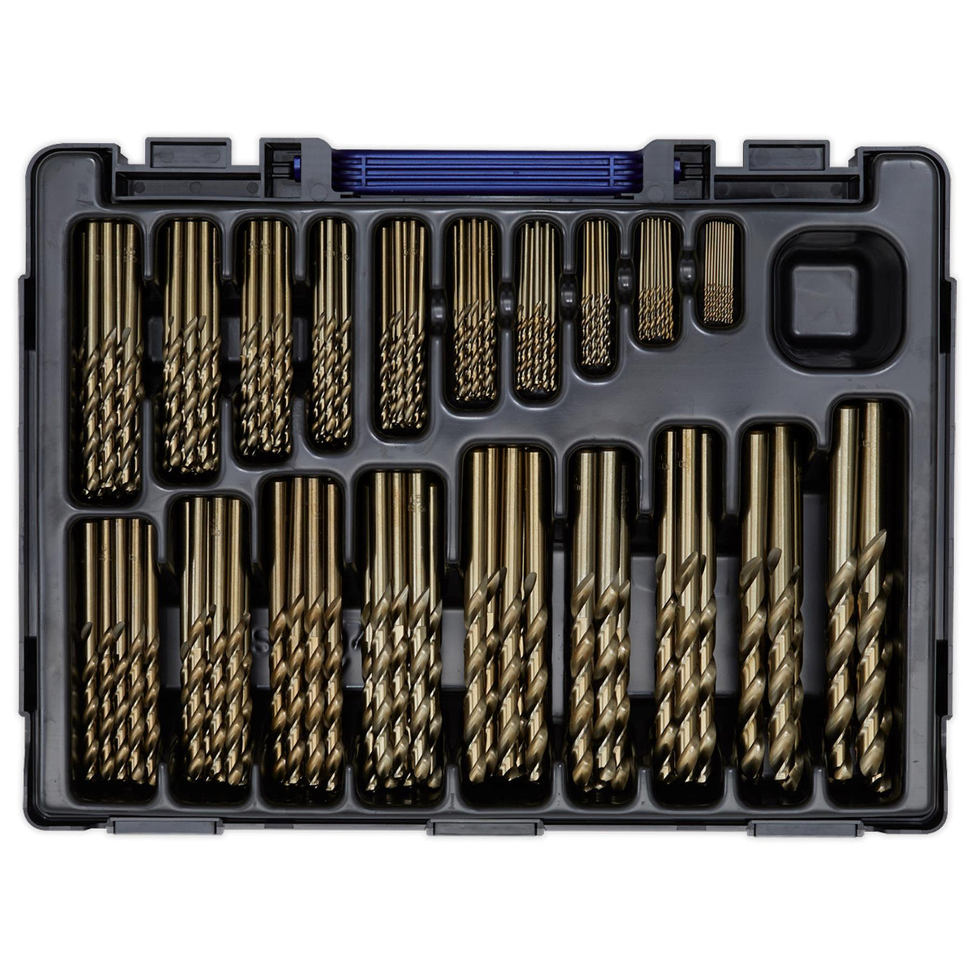 Sealey HSS Cobalt Fully Ground Drill Bit Assortment 170pc 1-10mm