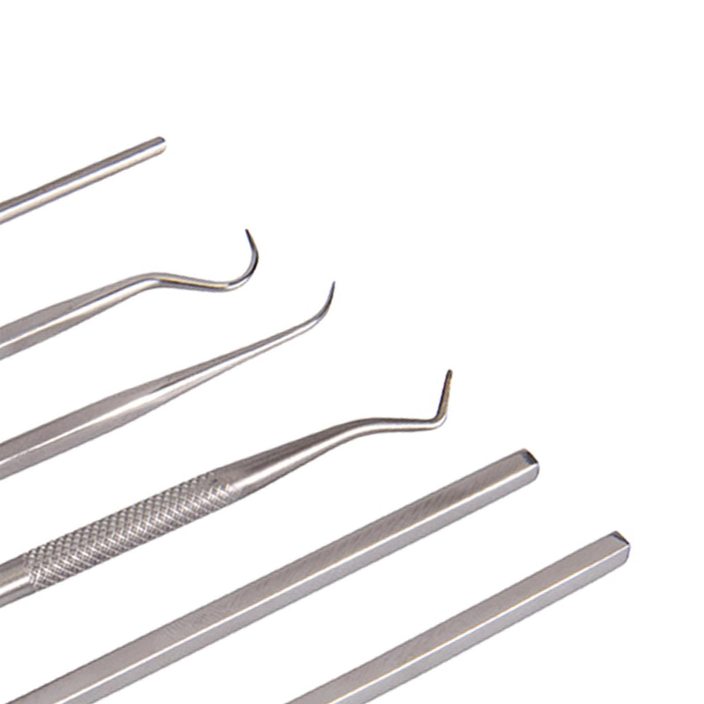 6Pce Pick/Probe Set Carving Sculpting Clay Pottery Hobby Craft DIY Stainless Set