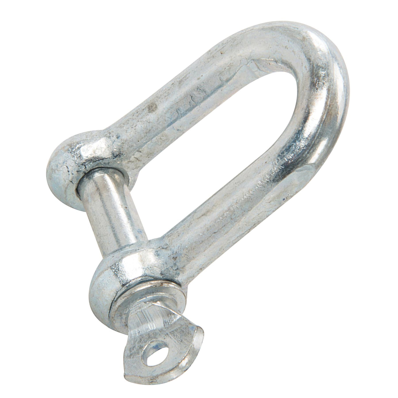 D Shackle M10 1pc Galvanised Steel Lifting Towing Rigging Pin Loop