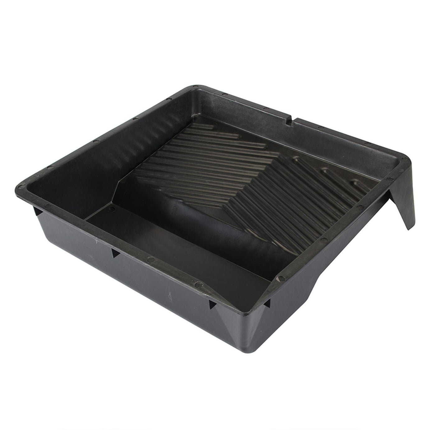 Durable Black Polypropylene Roller Tray Oil & Water Paints Textured Based Tray