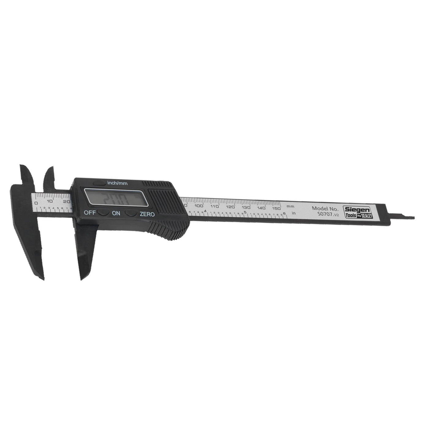 Sealey Digital Electronic Vernier Caliper 0-150mm(0-6")