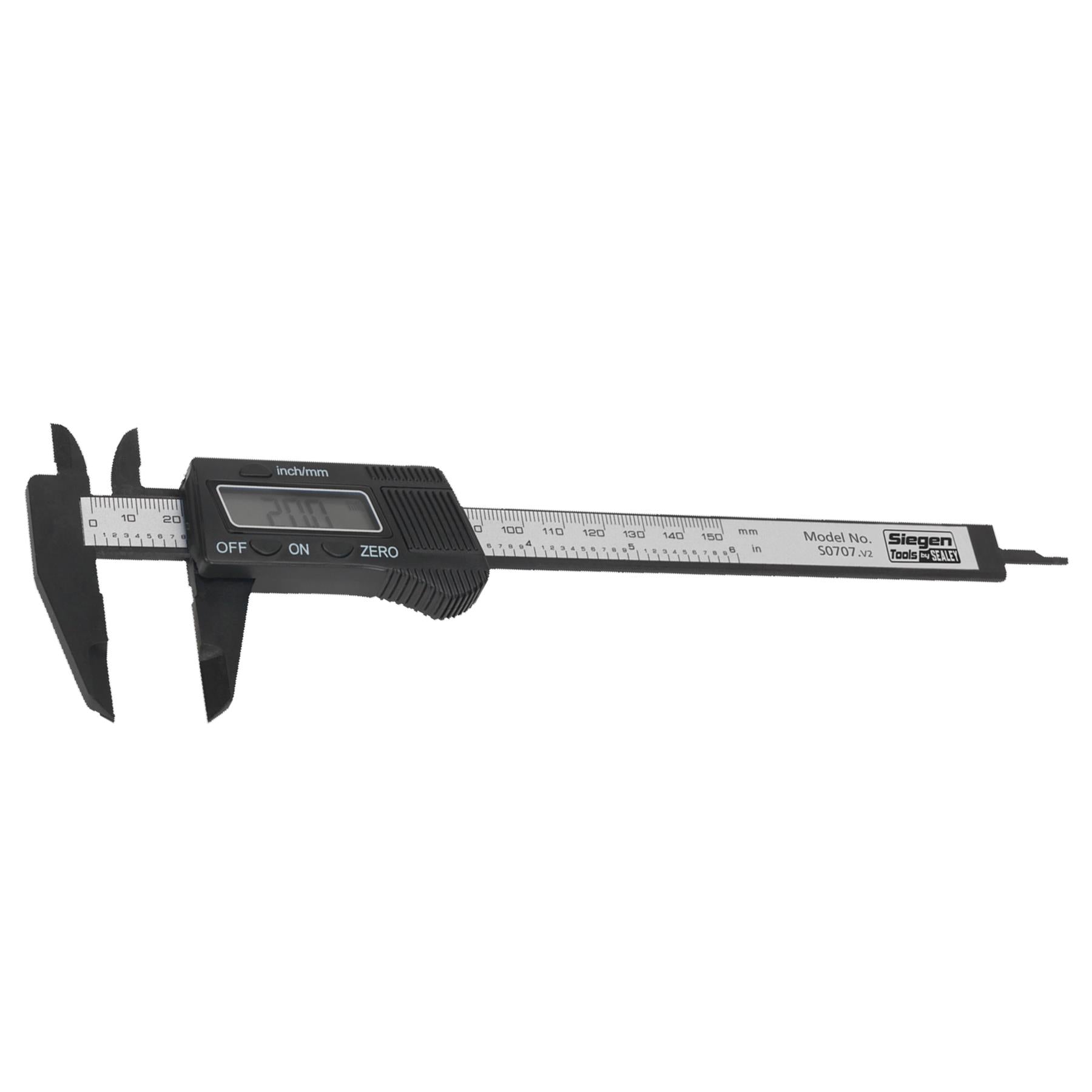 Sealey Digital Electronic Vernier Caliper 0-150mm(0-6")