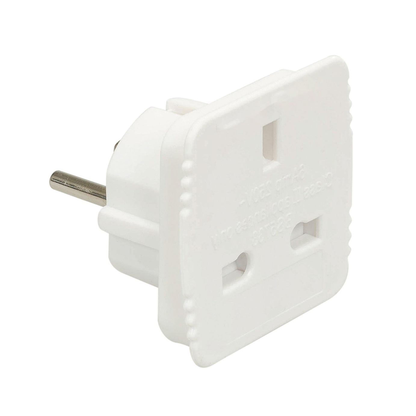 Uk To Eu Travel Adaptor For Most EU Sockets 13A - 230V German Or French Sockets