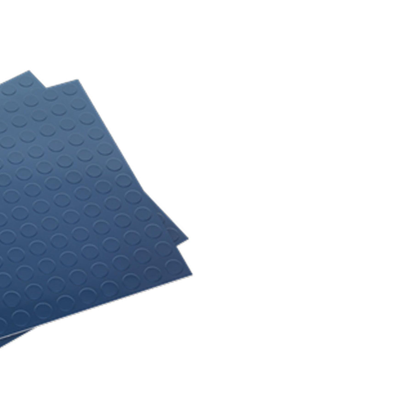 Sealey Vinyl Floor Tile Peel & Stick Backing - Blue Coin Pk of 16