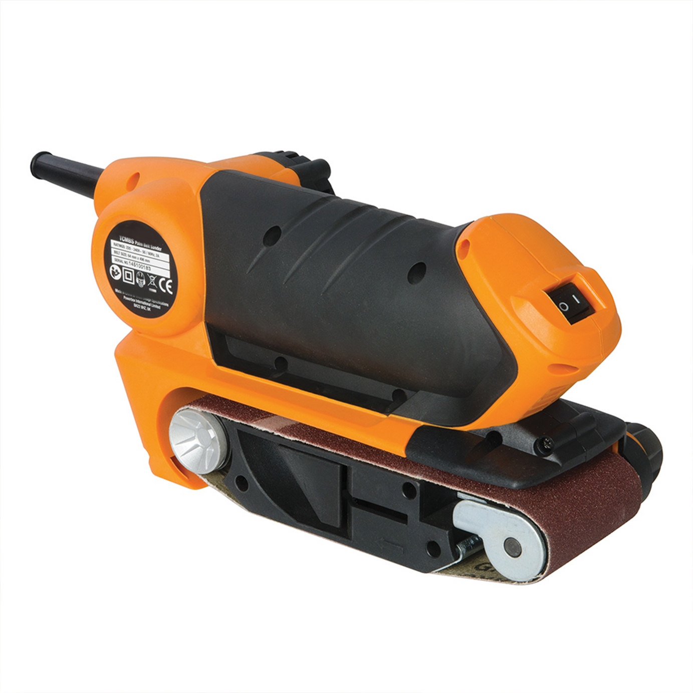 Triton 450w Compact Palm Belt Sander Lightweight 64mm X 406mm Sanding 3 Belts