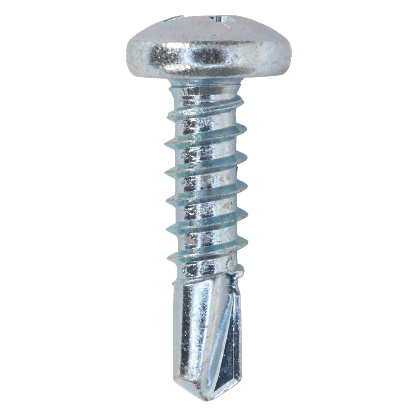 Sealey Self Drilling Screw 4.8 x 19mm Pan Head Phillips Zinc Pack of 100