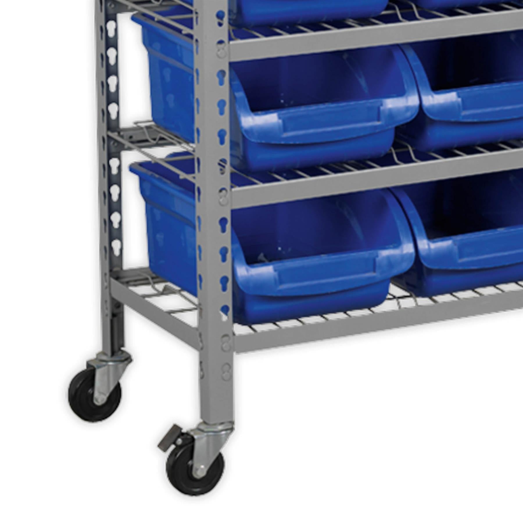 Sealey Mobile Bin Storage System 72 Bins Maximum weight of 200kg