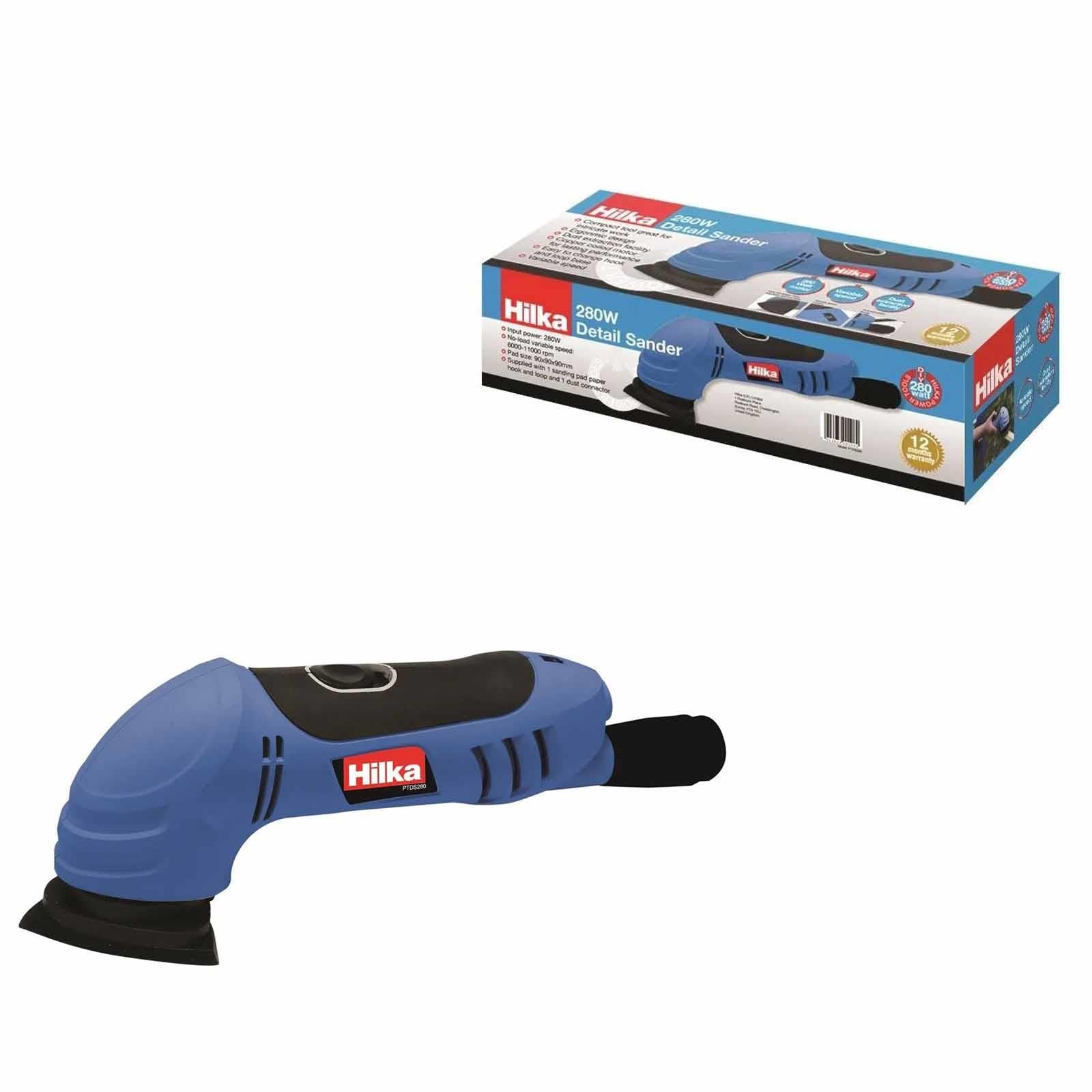 280w Detail Sander Hook And Loop Sheet Compact Lightweight Sanding DIY Tool