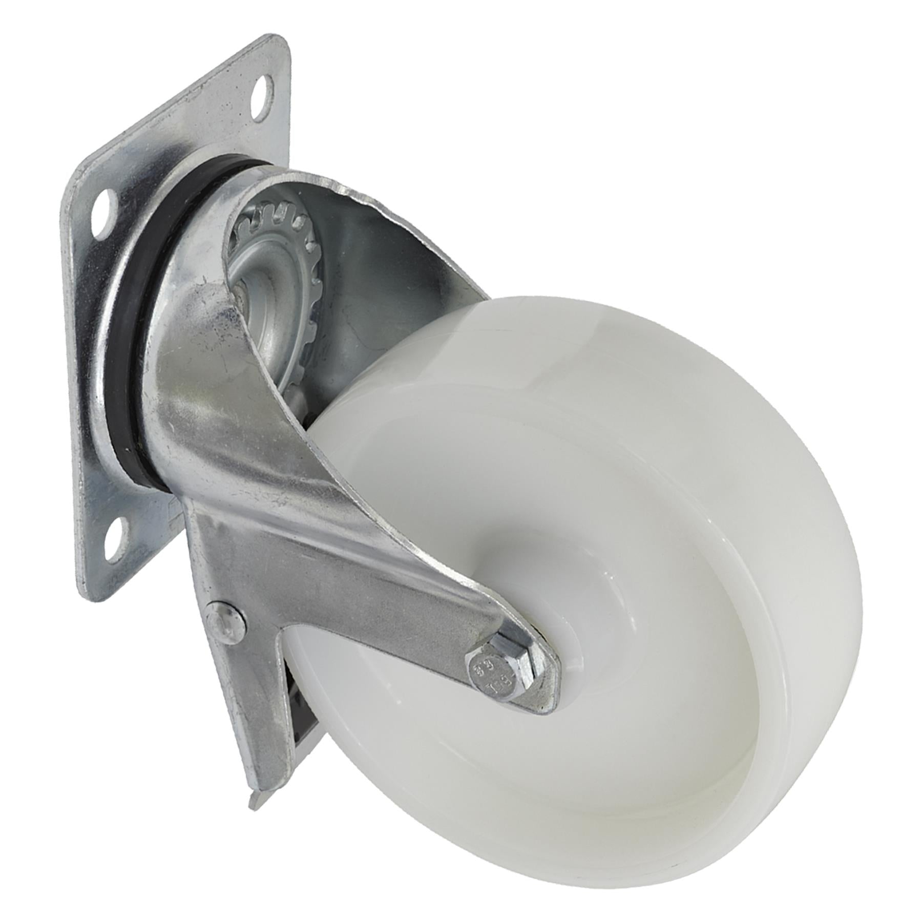 Sealey Castor Wheel Swivel Plate with Total Lock 125mm