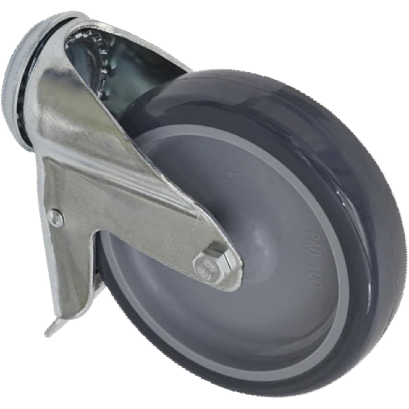 Sealey Castor Wheel Bolt Hole Swivel with Total Lock 100mm