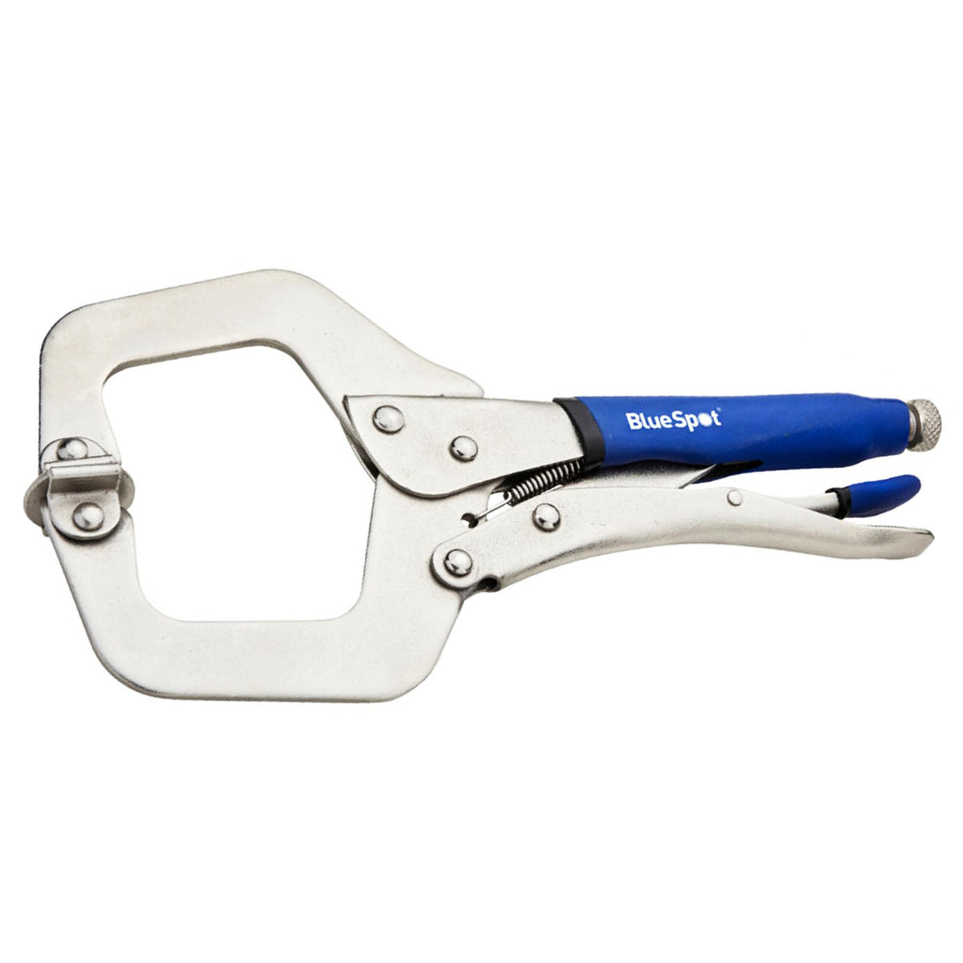 BlueSpot 280mm C Clamp Locking Mole Vise Grip Pliers Welding & Metal Work 11"