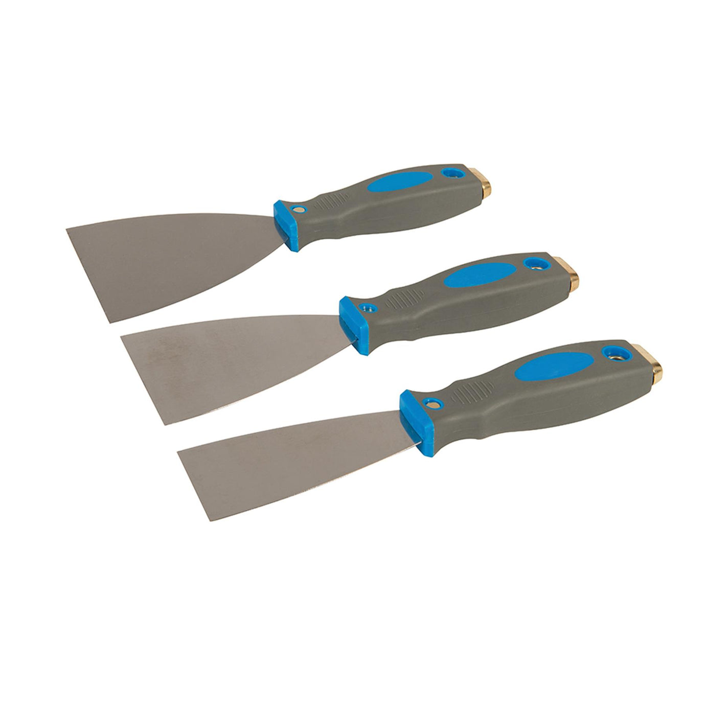 3Pce Expert Filler Knife Set 3Pce - 50, 75 & 100mm Spring-Tempered Blade