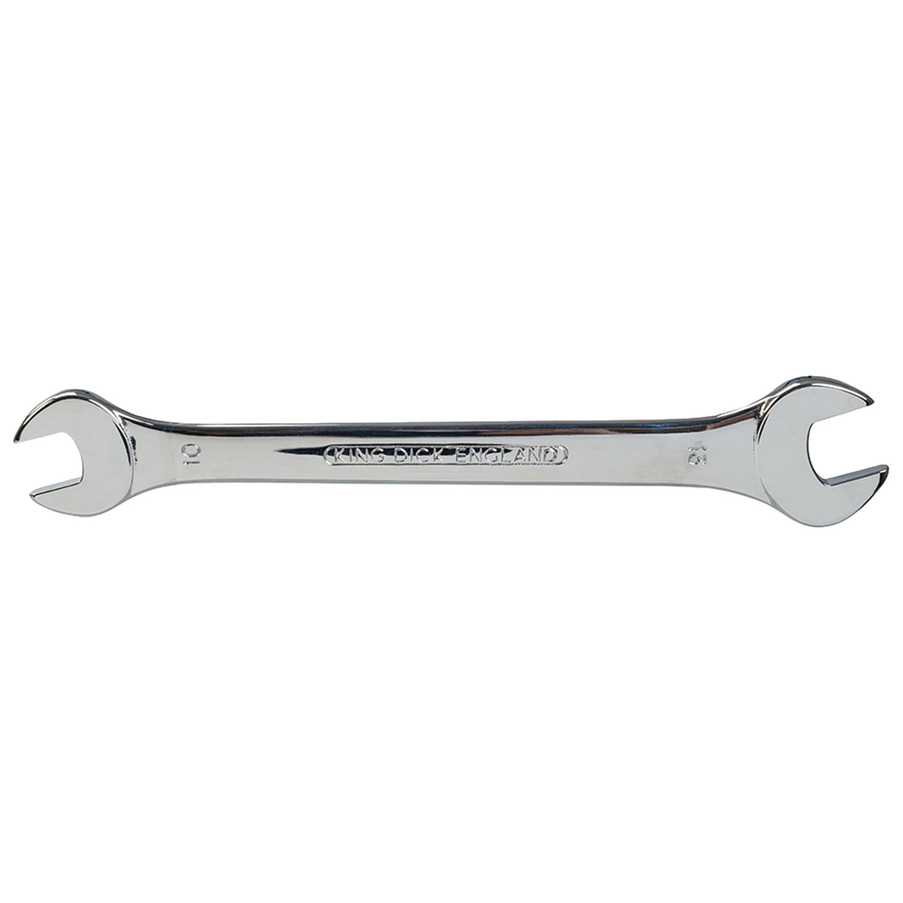King Dick Double Open Ended Metric Spanner 10mm - 13mm Spanners Wrench Hand Tool