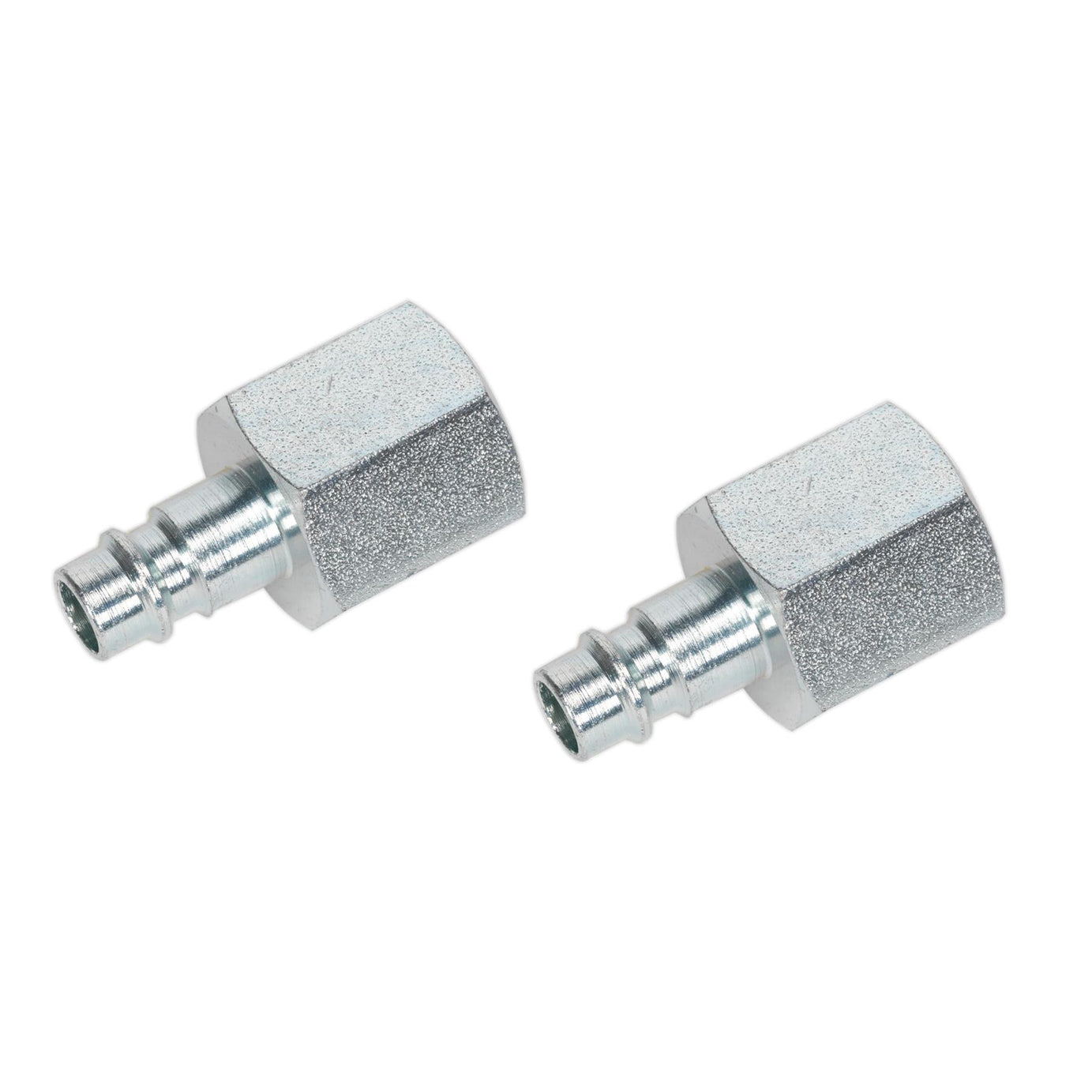 Sealey Screwed Female Adaptor Air Line Connector Coupling 1/2"BSP Pack of 2