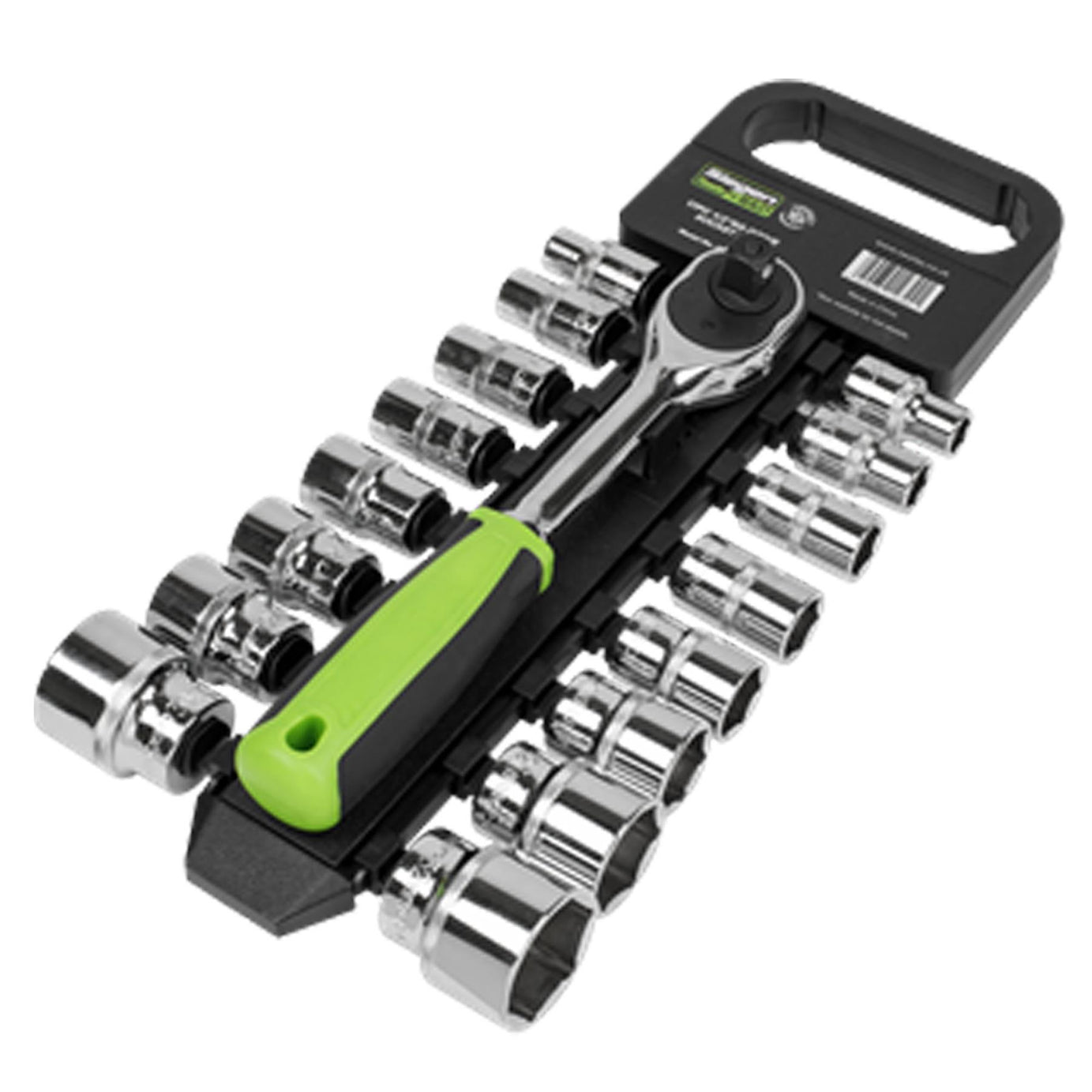 Sealey Socket Set 17pc 1/2"Sq Drive 6pt WallDrive� Metric