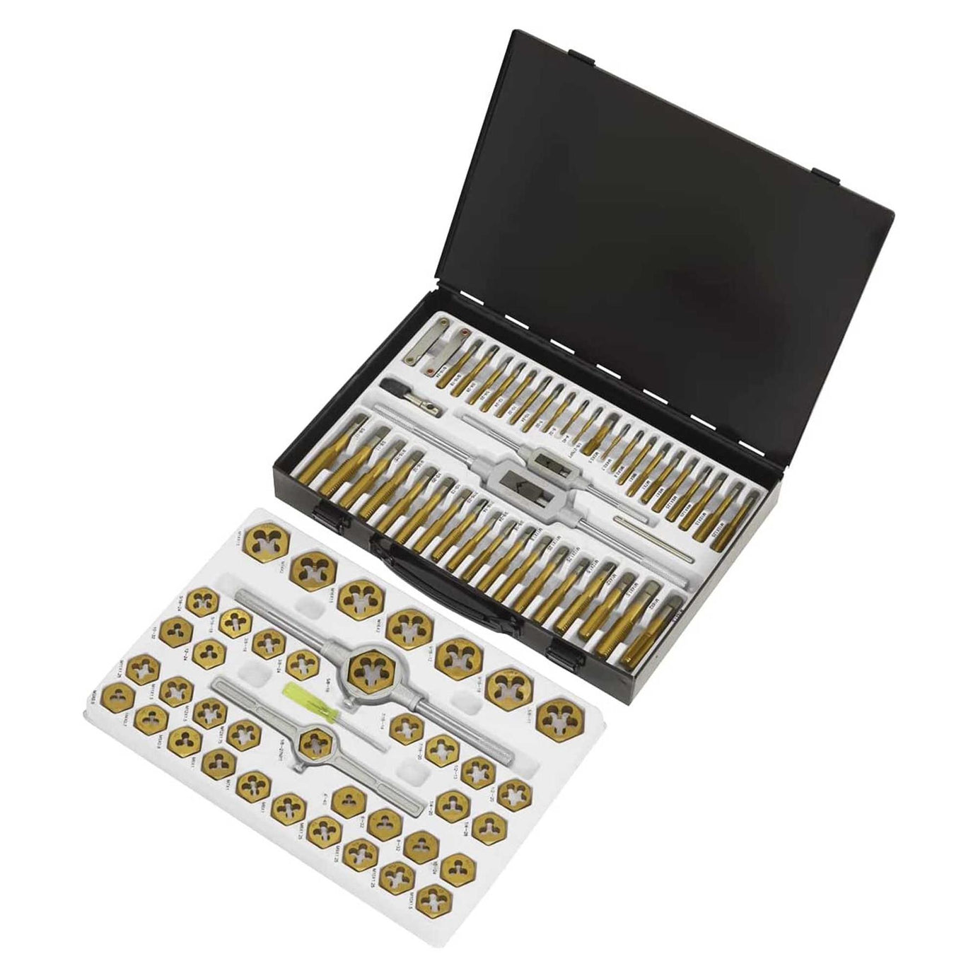 Sealey Tap & Die Set Hexagonal Metric & Imperial 86pc