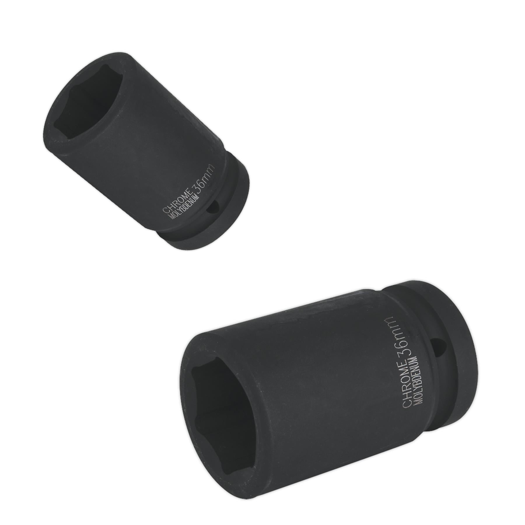 Sealey Impact Socket 36mm Deep 1"Sq Drive