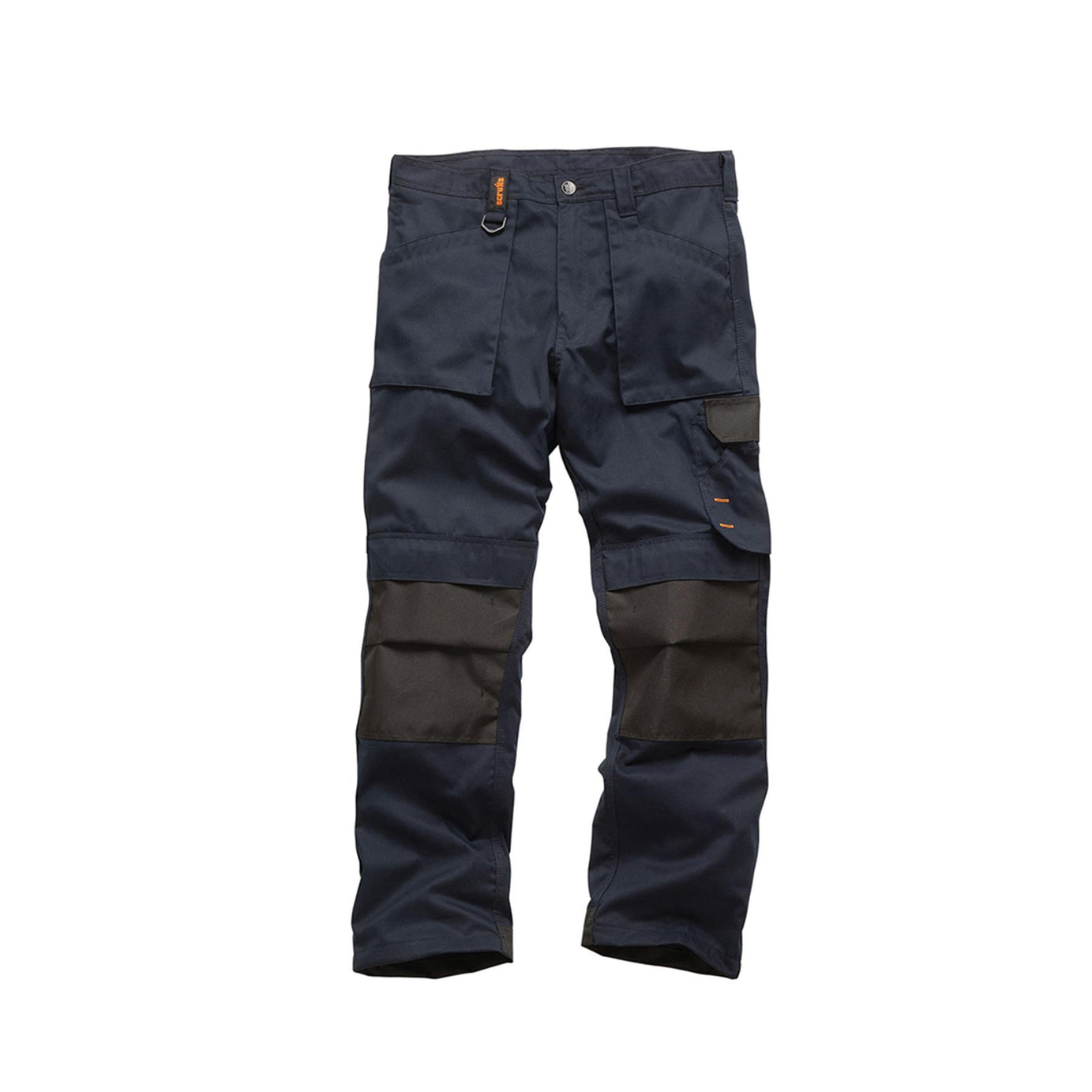 Scruffs Worker Trousers | Trade Hard Wearing Work Trousers NAVY (34S)