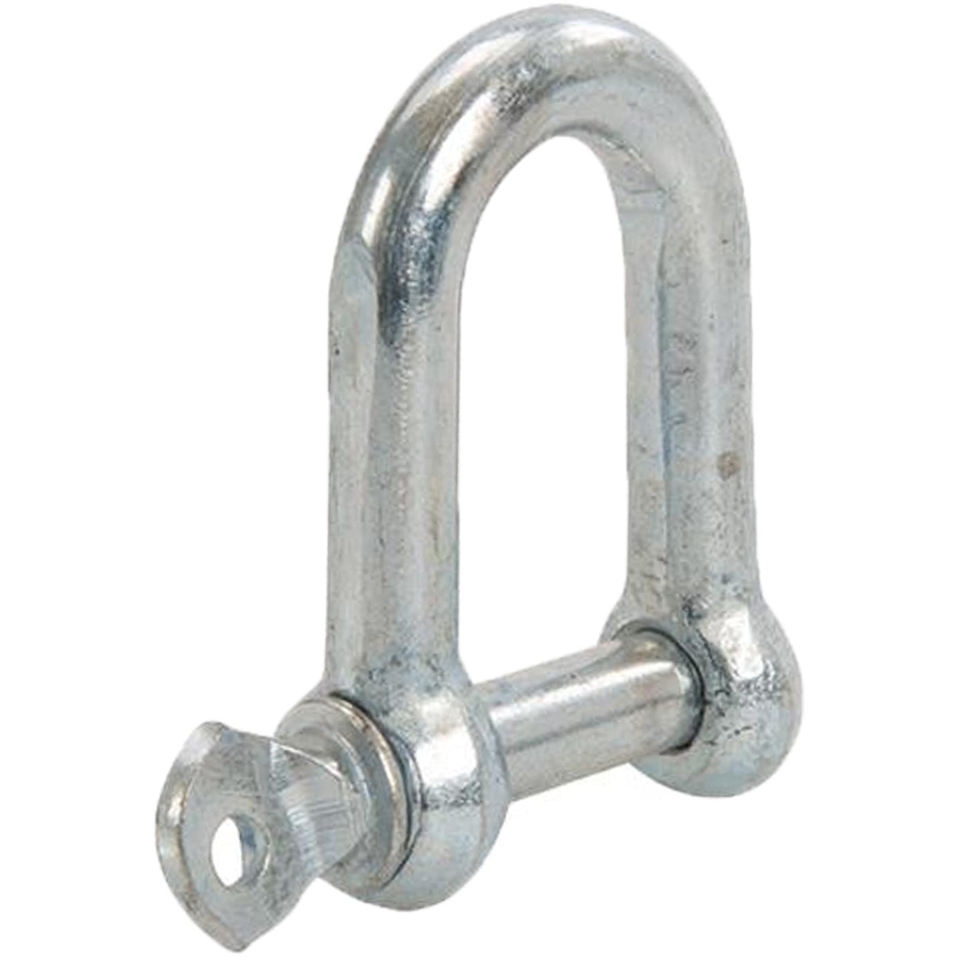 10pc Galvanised Commercial D-Shackle - M10 Zinc Plated Corrosion Resistant