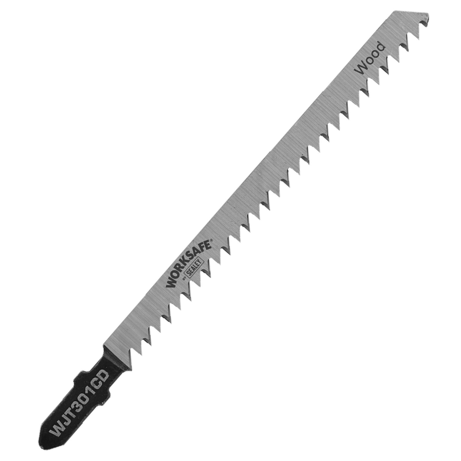 Sealey Jigsaw Blade 90mm 8tpi - Pack of 5 Chrome Vanadium