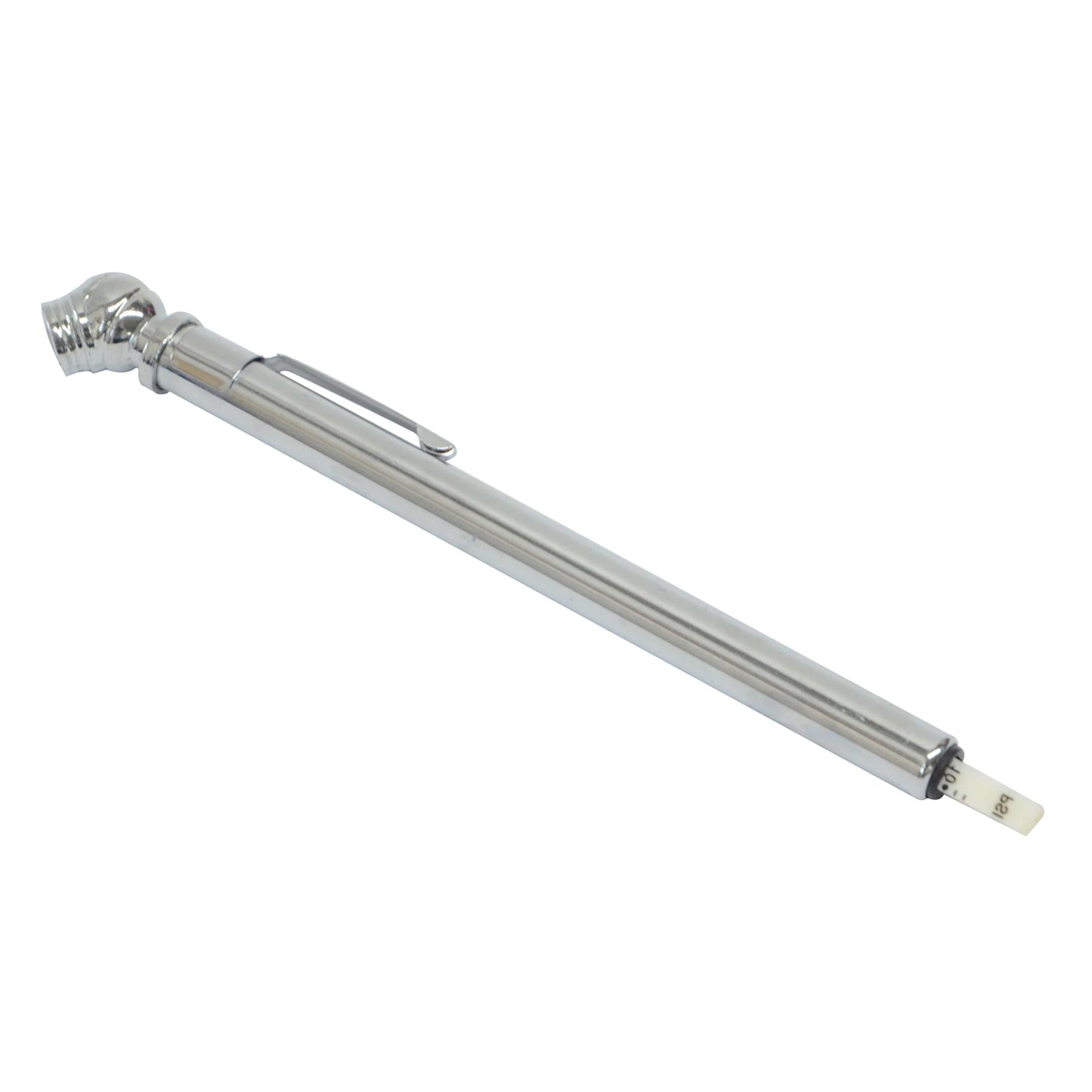 Tyre Pressure Gauge 10-100 Psi Car Bike Cyle Caravan Pocket Sized Gauge