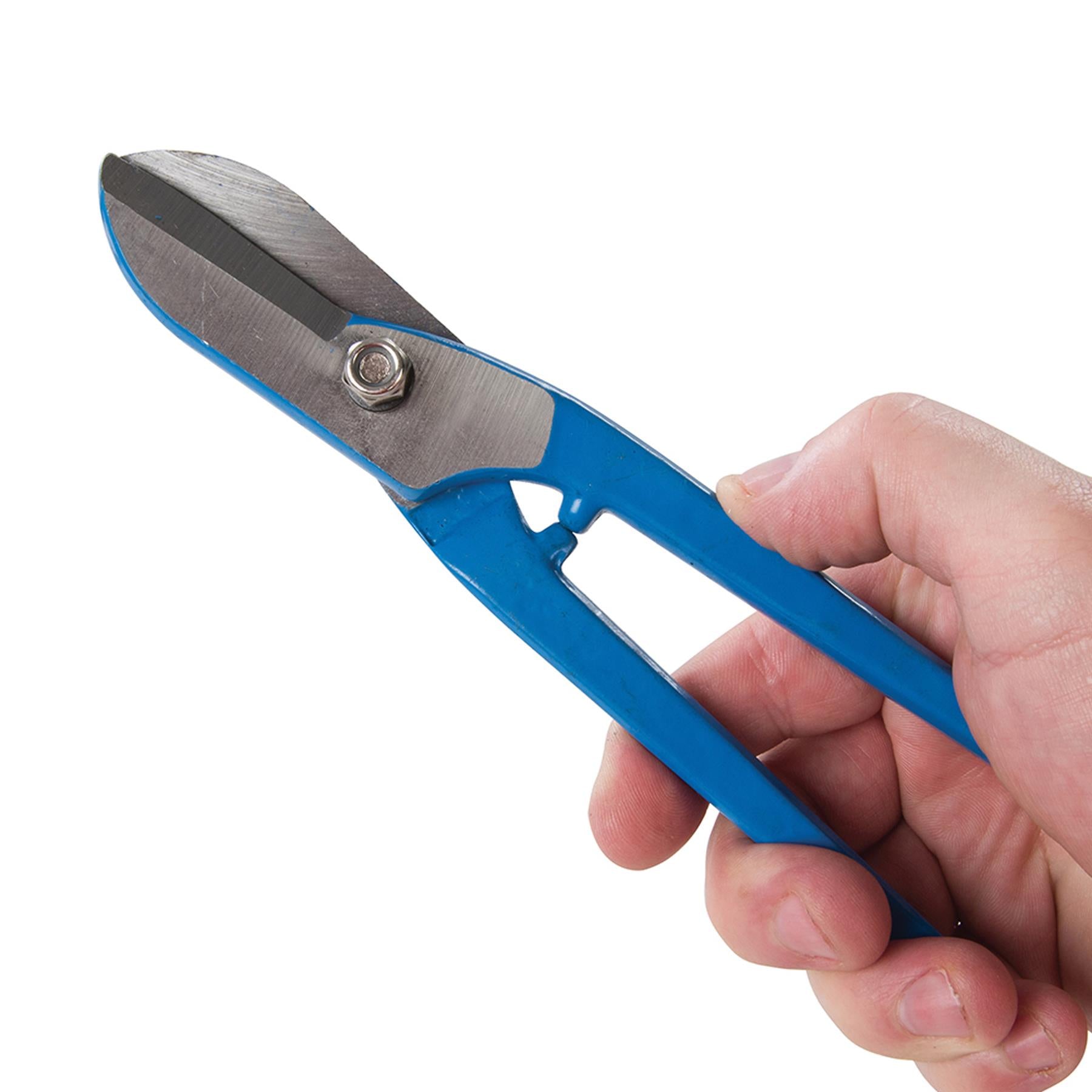 Tin Snips 200mm Sheet Metal Cutting Cutter Shear Workshop Garage DIY