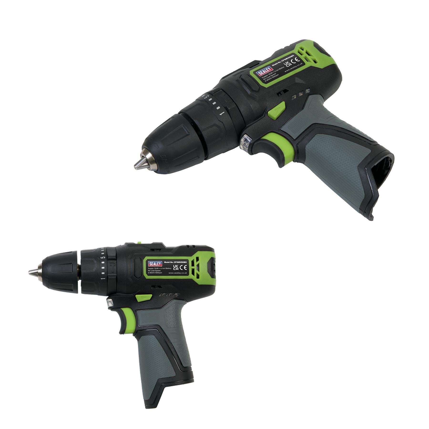 Sealey Cordless Hammer Drill/Driver Ø10mm 10.8V - Body Only