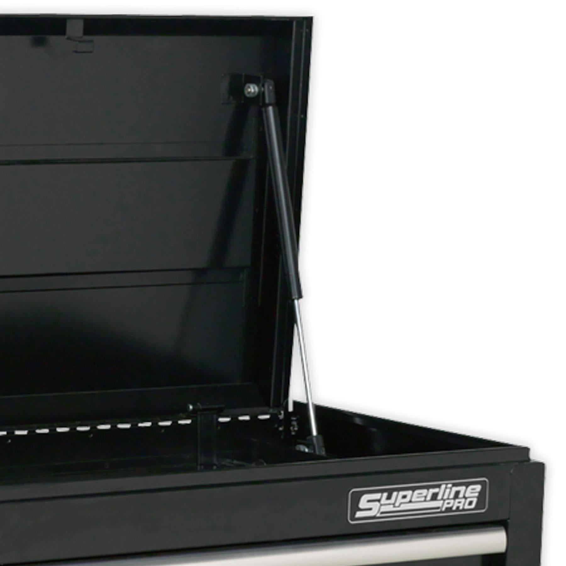 Sealey Topchest 10 Drawer with Ball Bearing Slides - Black