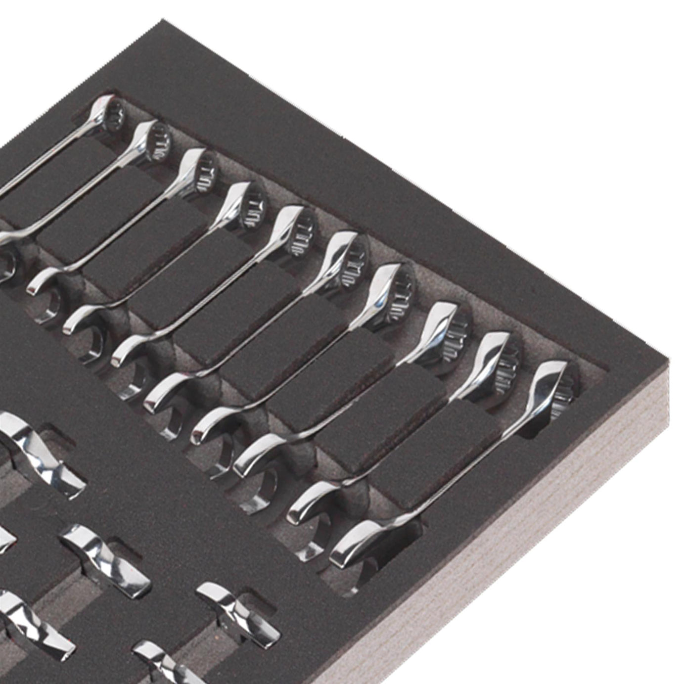 Sealey Tool Tray with Specialised Spanner Set 30pc - Metric