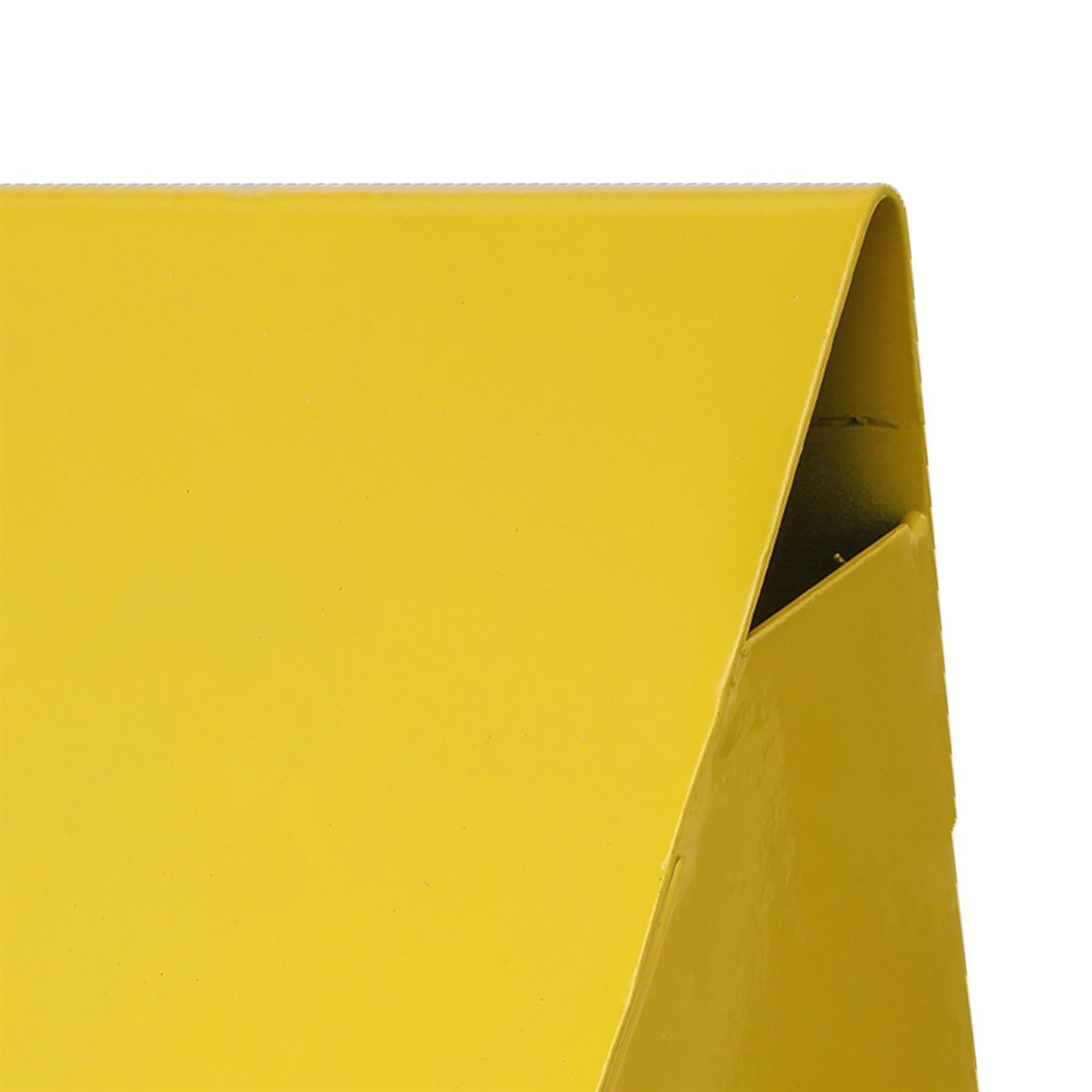 Heavy-Duty Steel Wheel Chock - Single 20tonne gross weight. Sealey