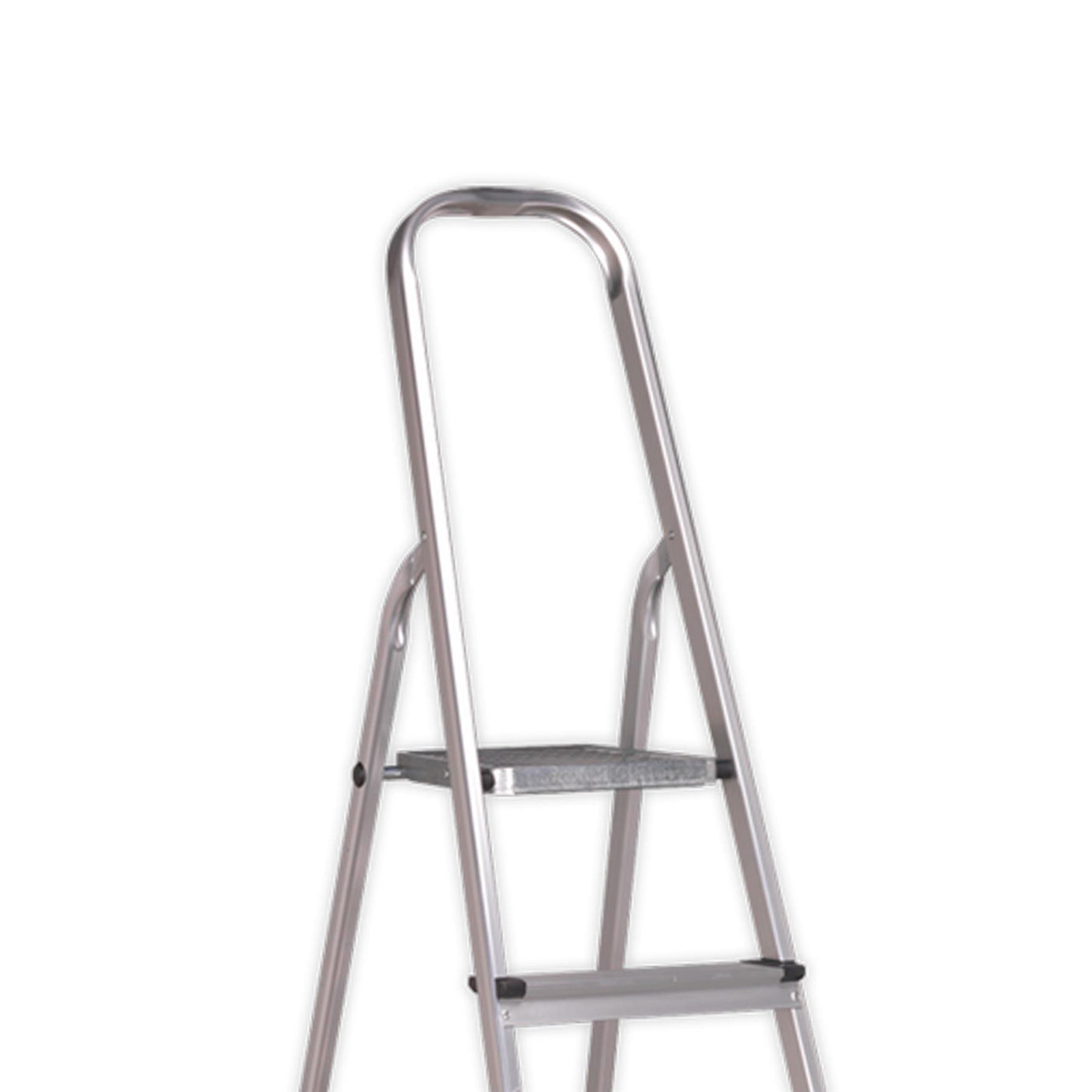 Sealey Aluminium Step Ladder 7-Tread EN 131 Durable Lightweight Anodised