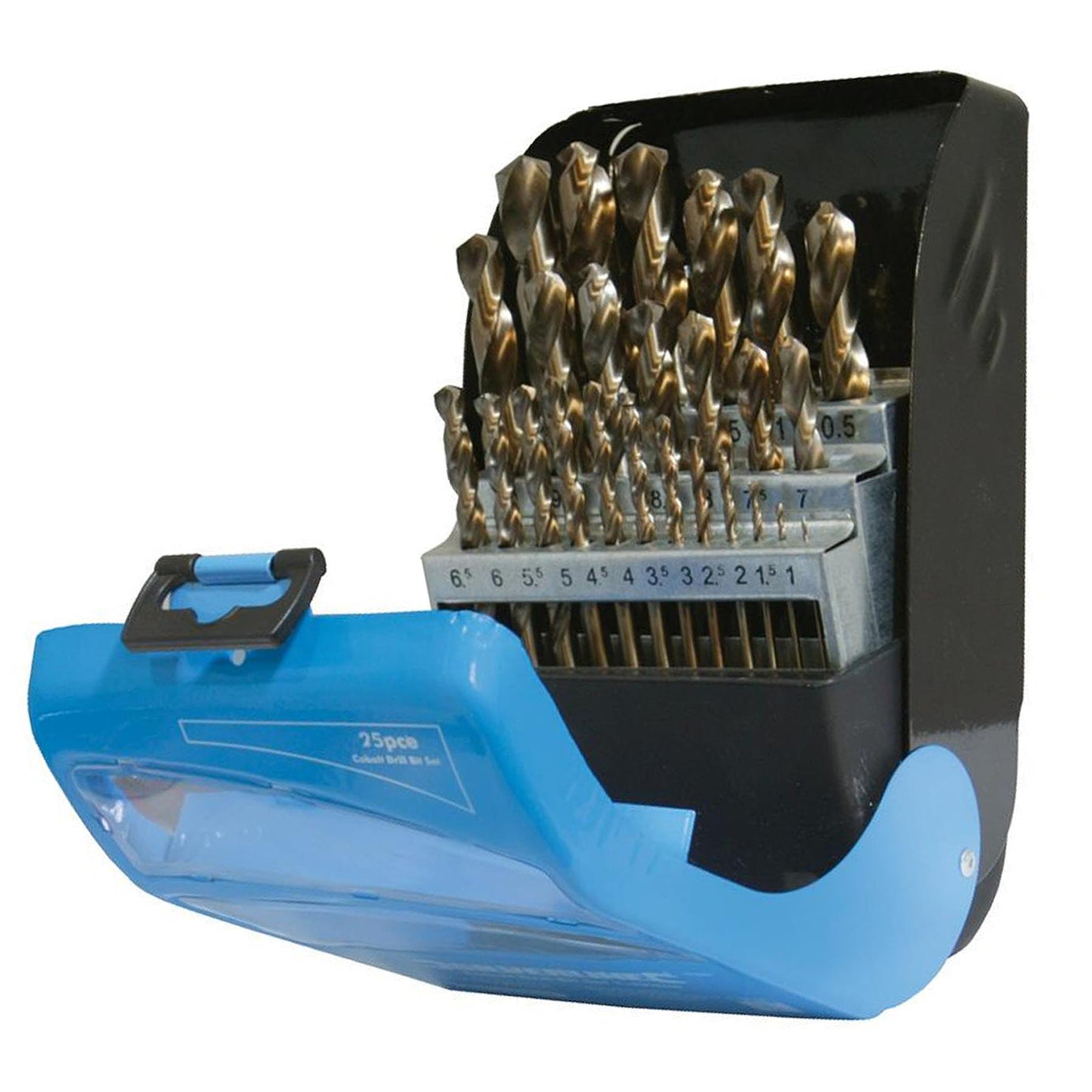 25Pce Cobalt Drill Bits 1mm to 13mm Hand Tools Power Drilling Brand New