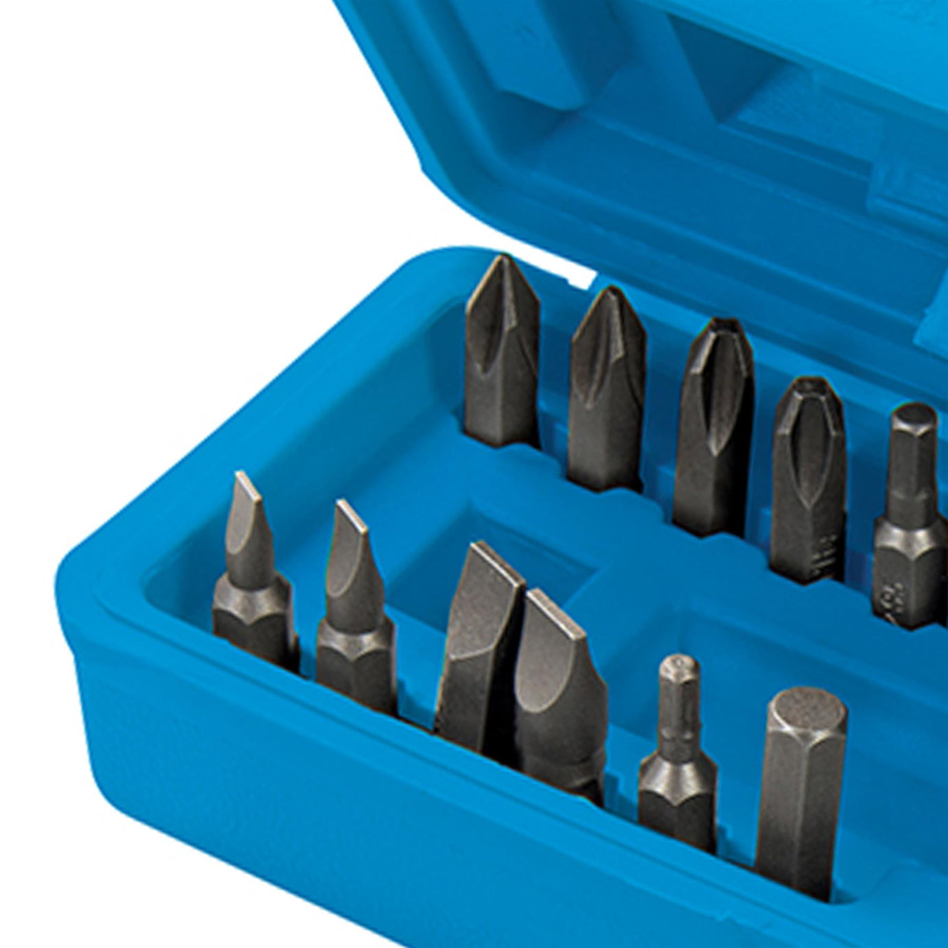 14Pce Soft-Grip Impact Driver Set Fully Reversible Action 1/2" Square Attachment