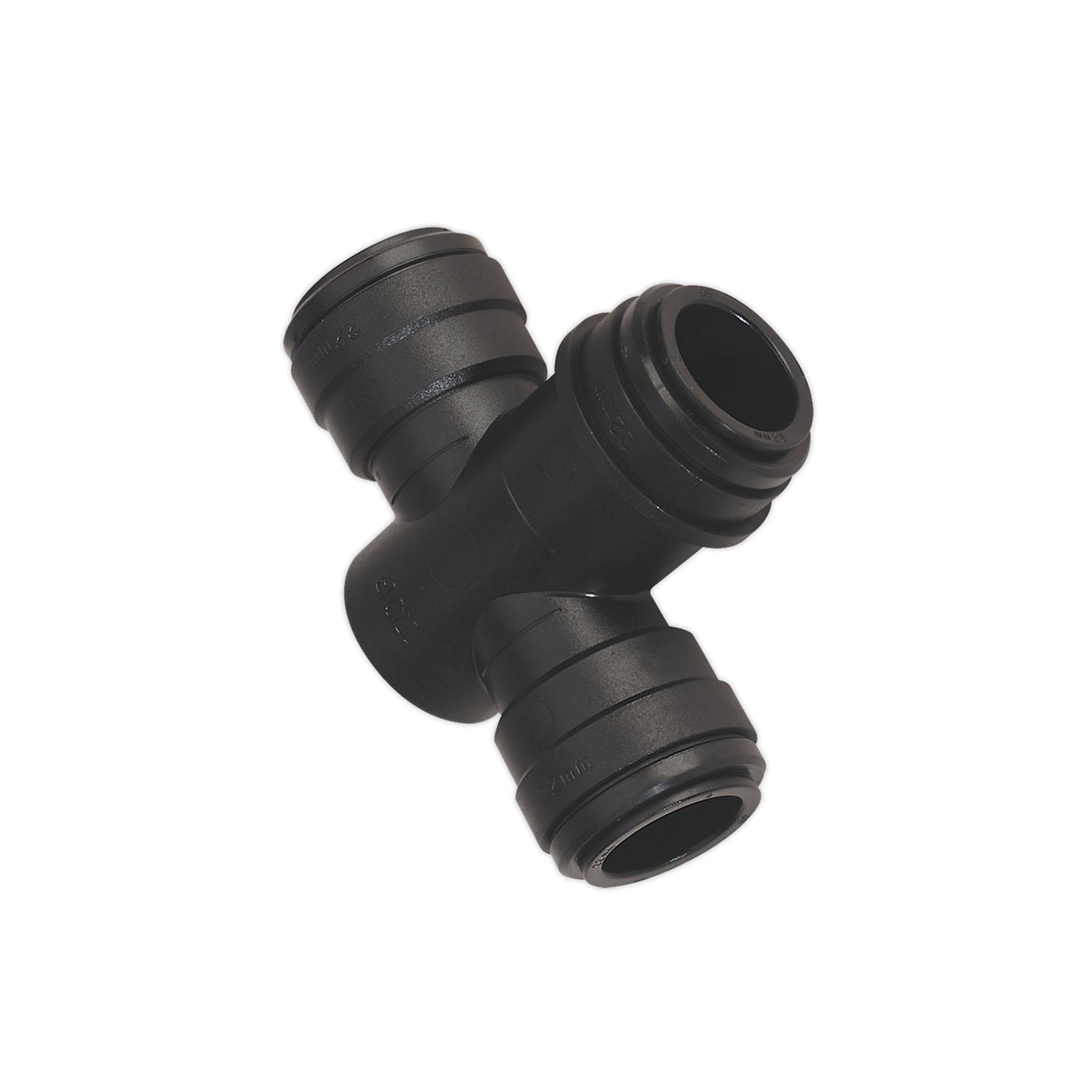 Sealey Equal Water Trap Tee 22mm (John Guest Speedfit - PMTT22E)