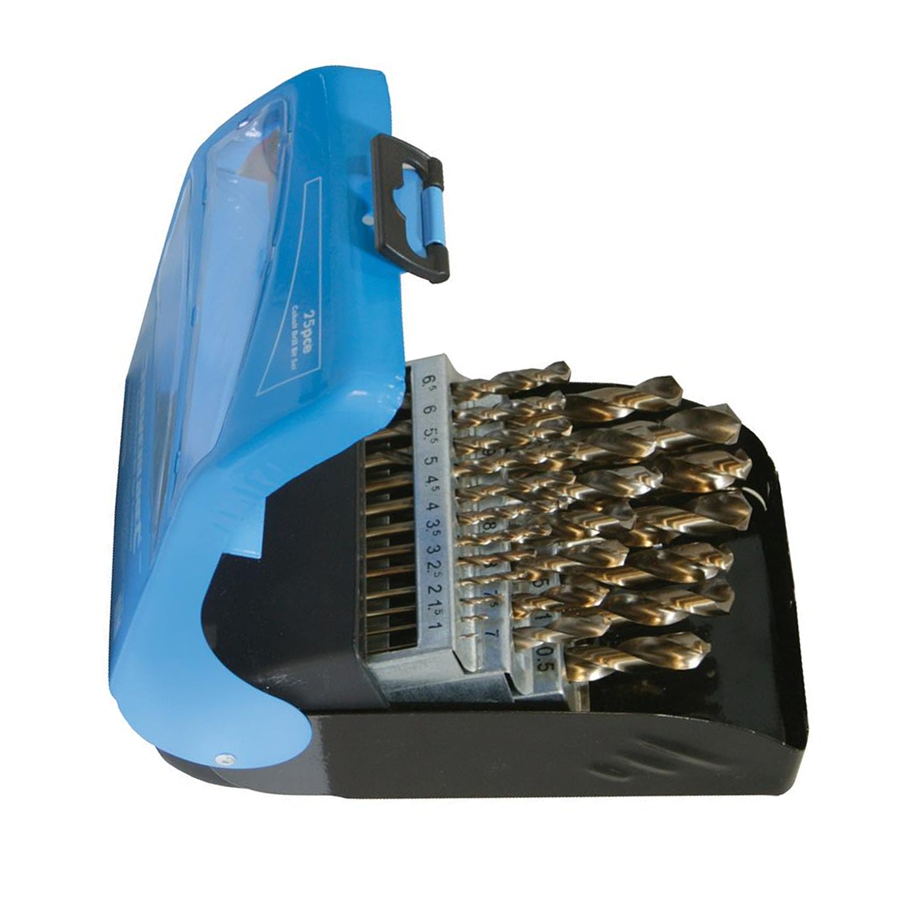 25Pce Cobalt Drill Bits 1mm to 13mm Hand Tools Power Drilling Brand New