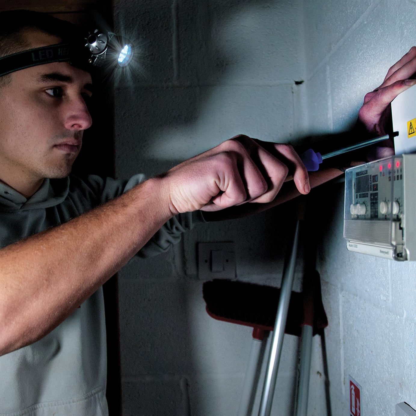 Led Headlamp 12 Led Water Resistant Variable Modes Camping Home Outdoor