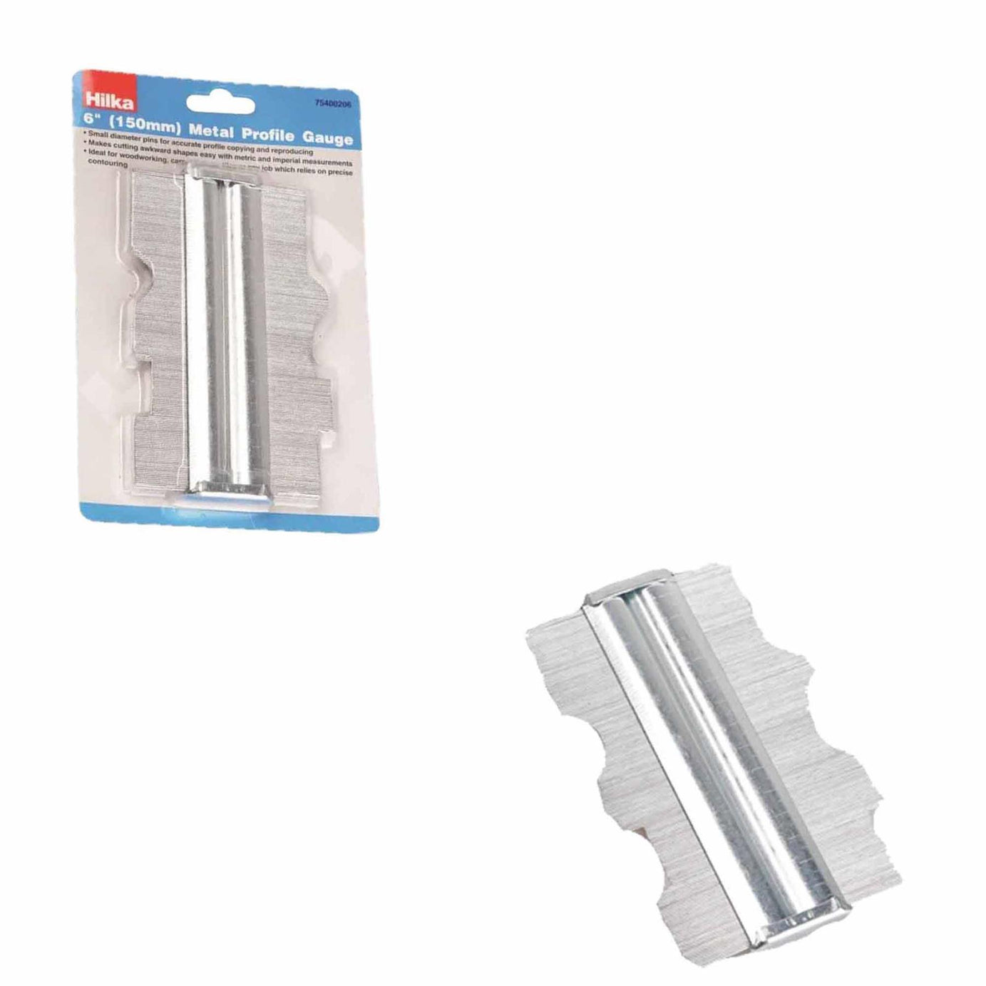 6" 150mm Metal Profile Gauge Contouring Gauge Flooring Tiling