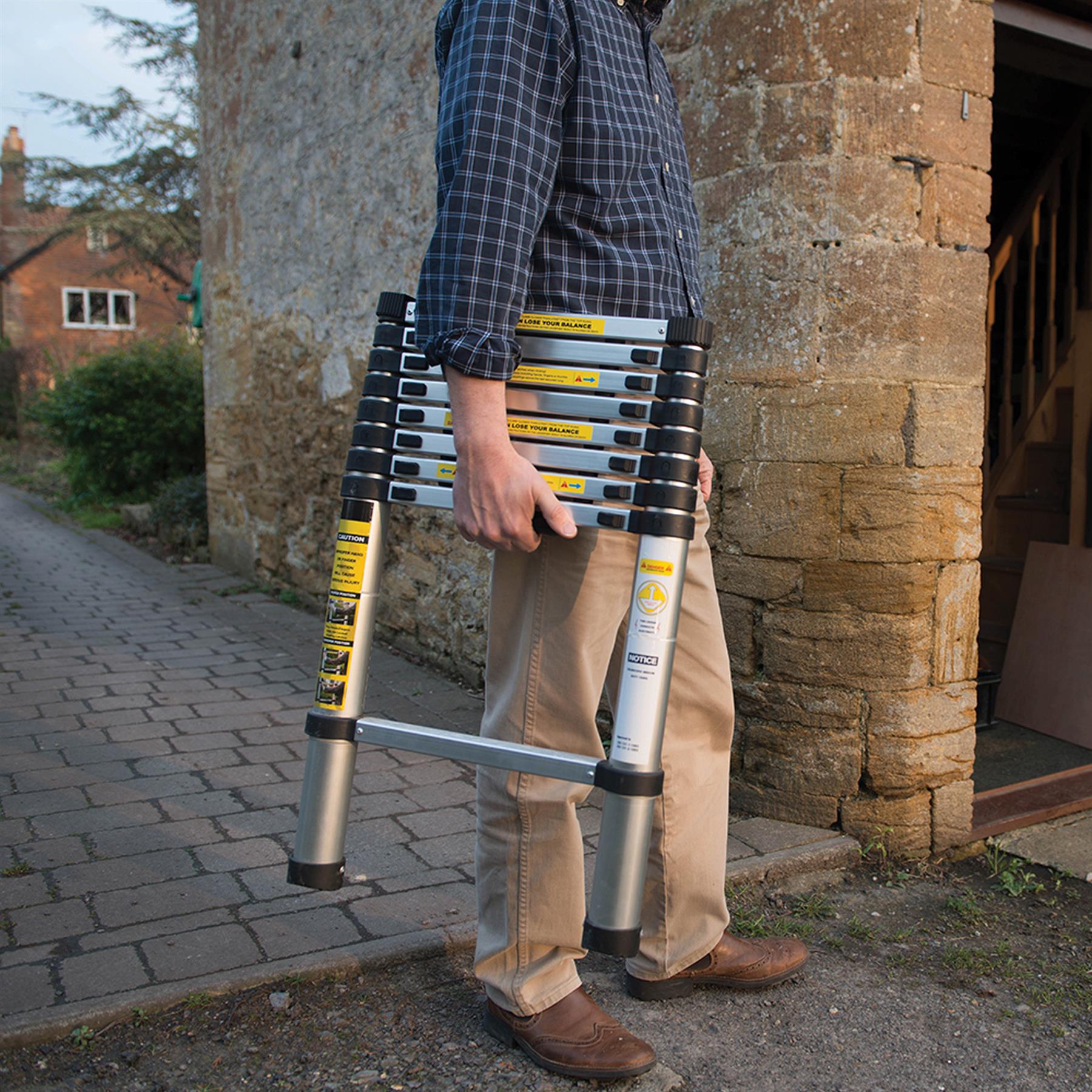 Telescopic Ladder - 2.6M 9-Tread