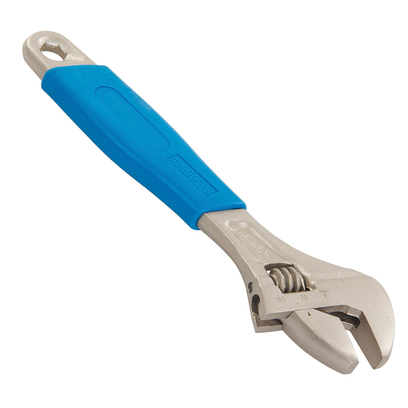 Adjustable Wrench Length 200mm - Jaw 22mm Corrosion-Resistant Satin Finish