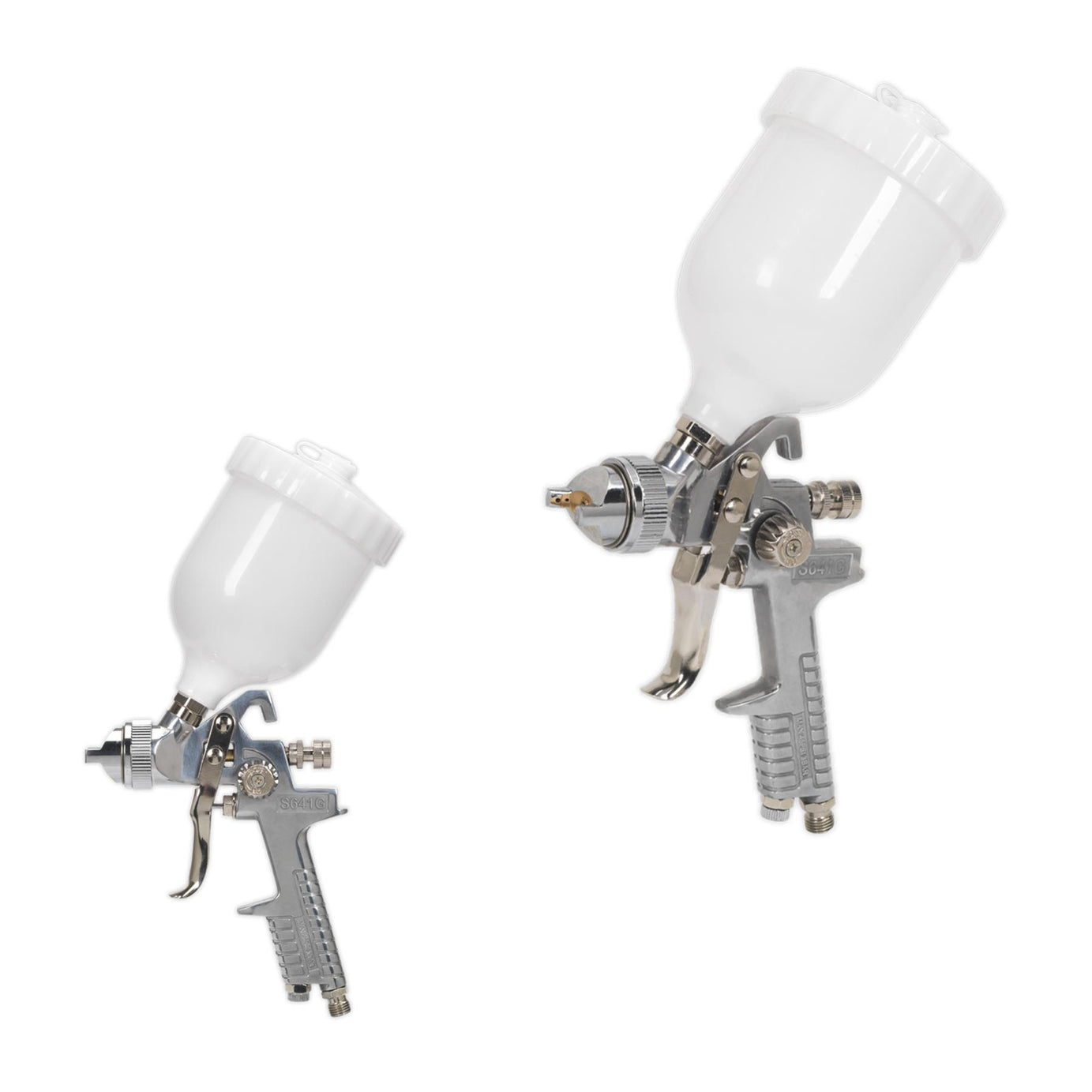Sealey Spray Gun Gravity Feed 1.4mm Set-Up