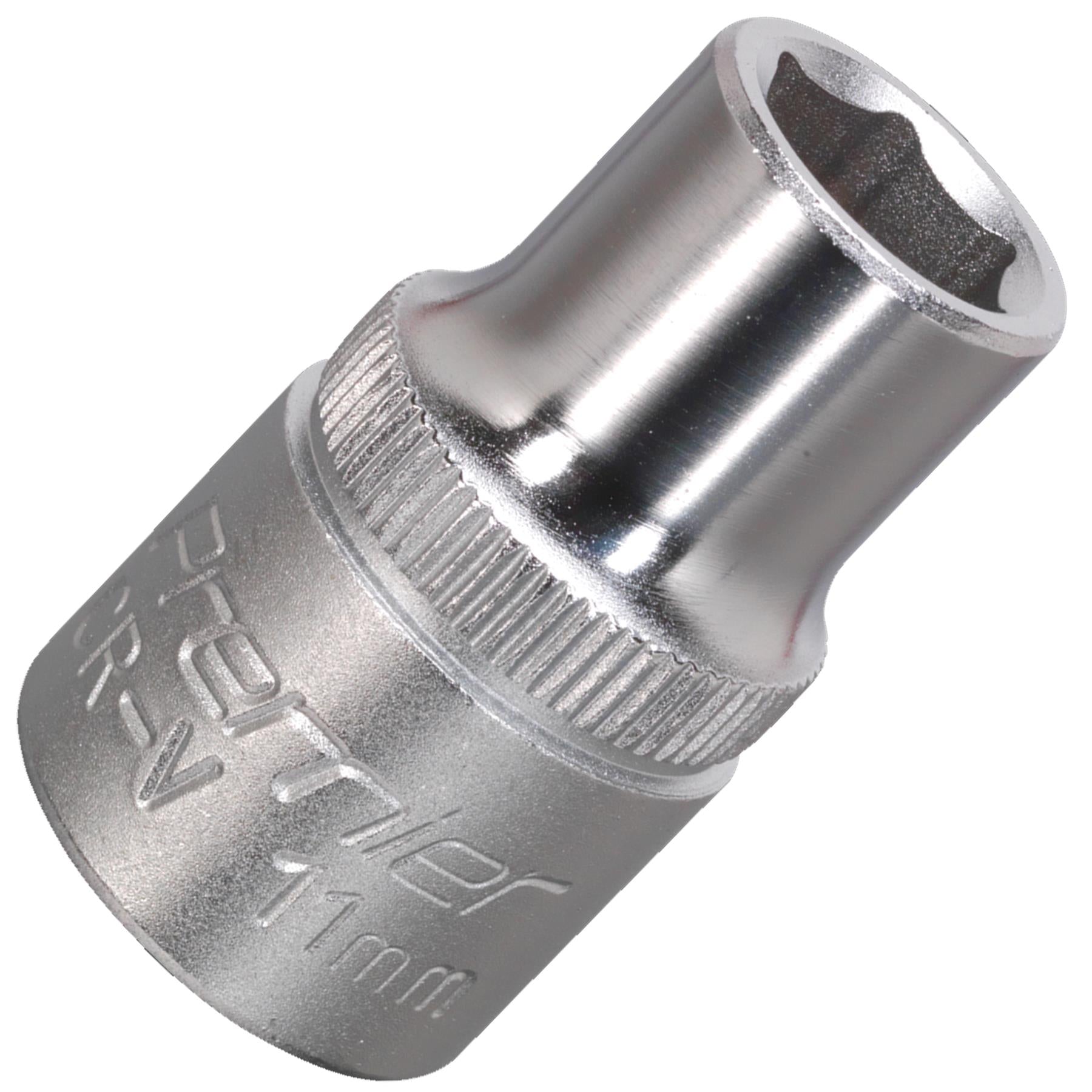 Sealey WallDrive Socket 11mm 1/2"Sq Drive Chrome Vanadium steel