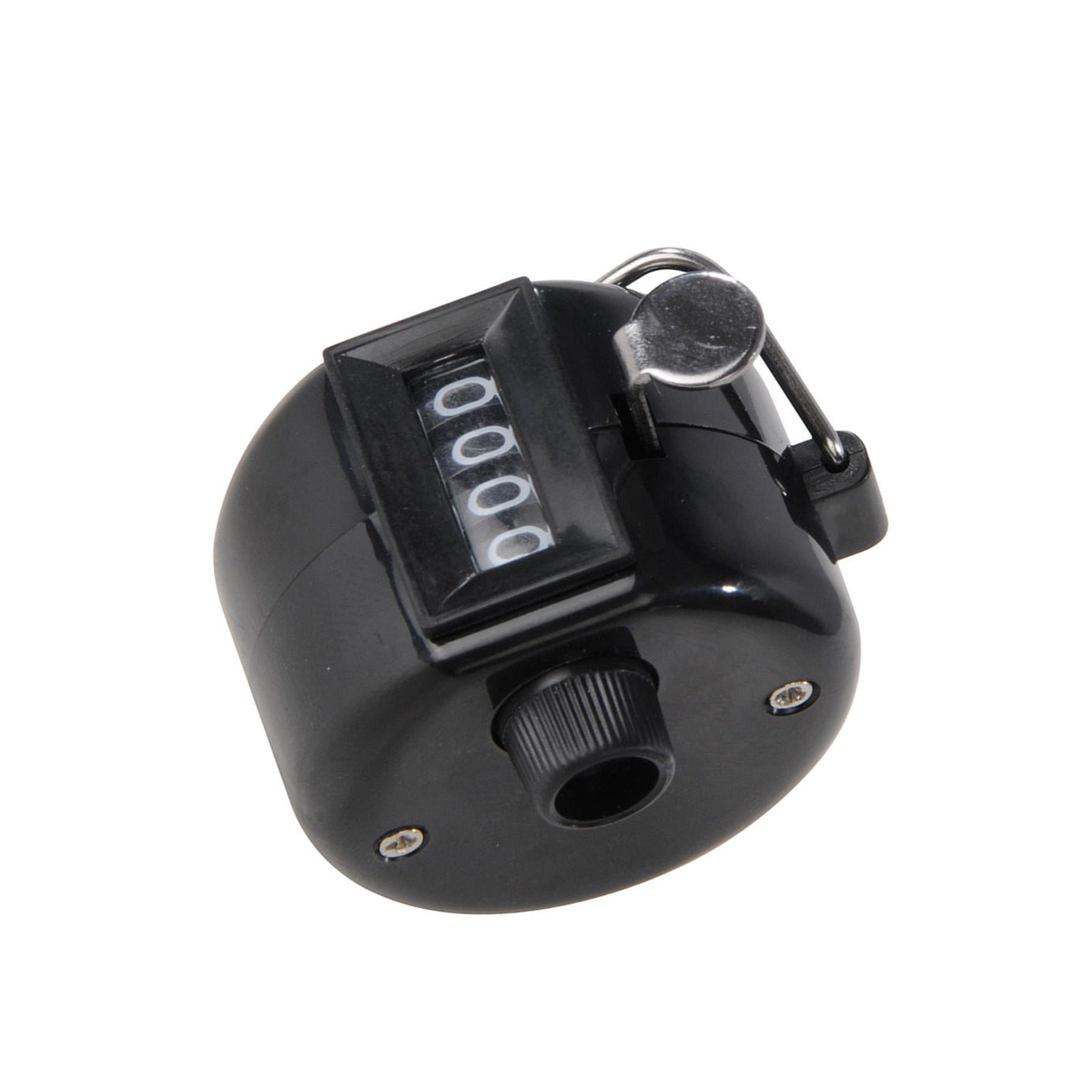 4 Digit Chrome Palm Tally Counter Hand Held Clicker