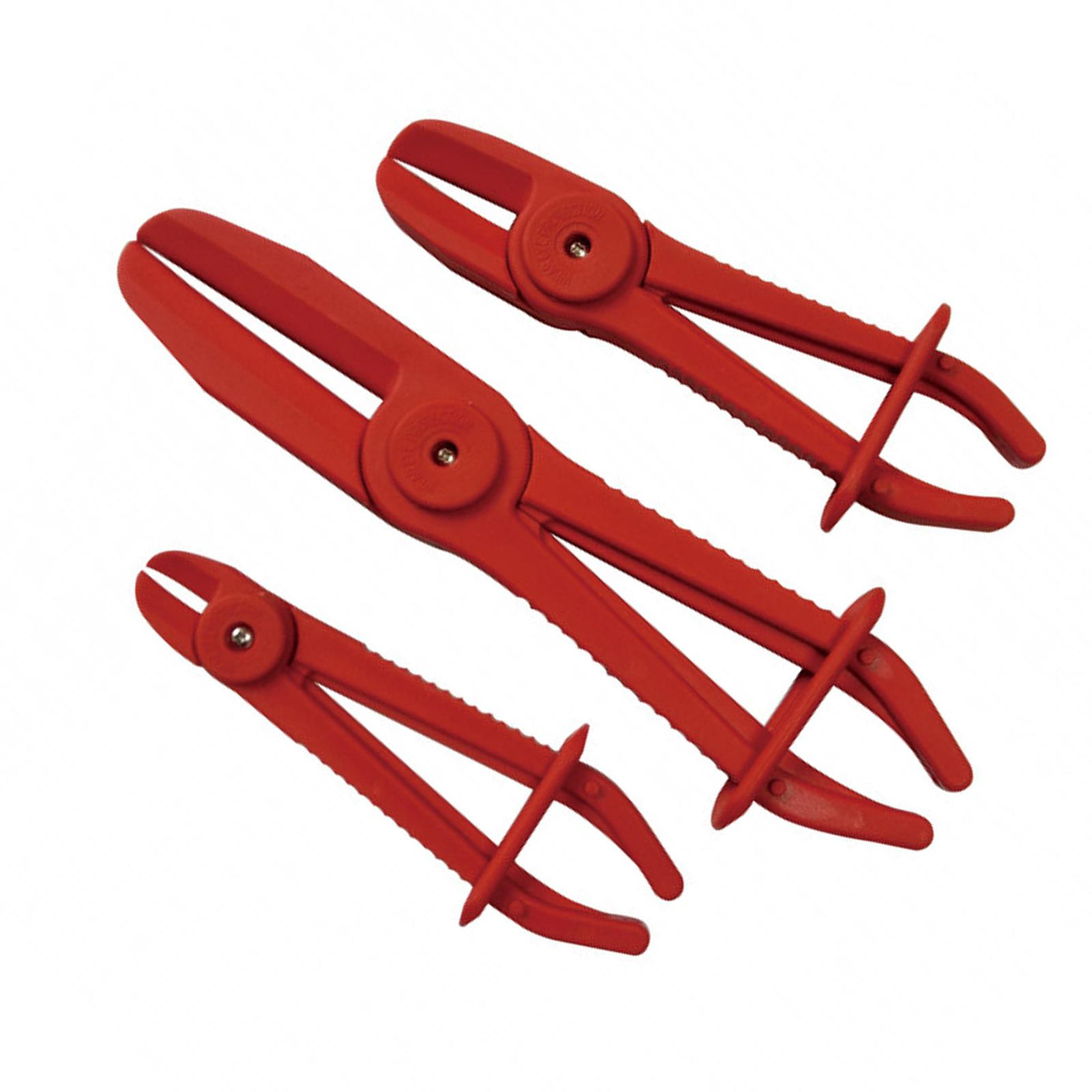 BlueSpot 3Pc Flexible Hose Clamp Set Pipe Pliers Clamping Tool Radiator Brake Hoses Fuel New