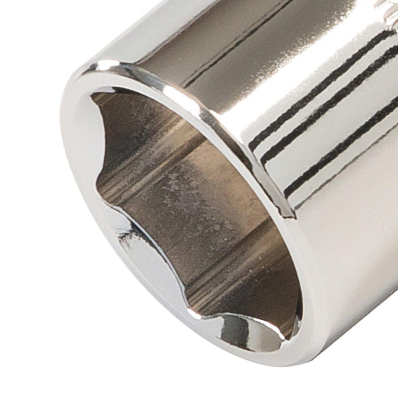 Socket 3/8" Drive Metric Hex Square 17mm Individual Hex Polished Crv Tool