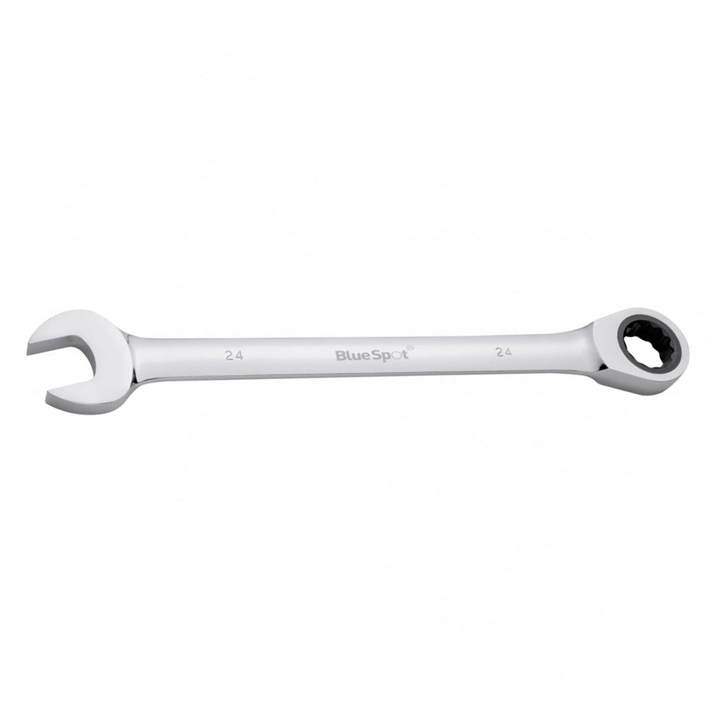 Blue Spot Fixed head Ratchet Spanner Combination Ring open end Wrench 24mm