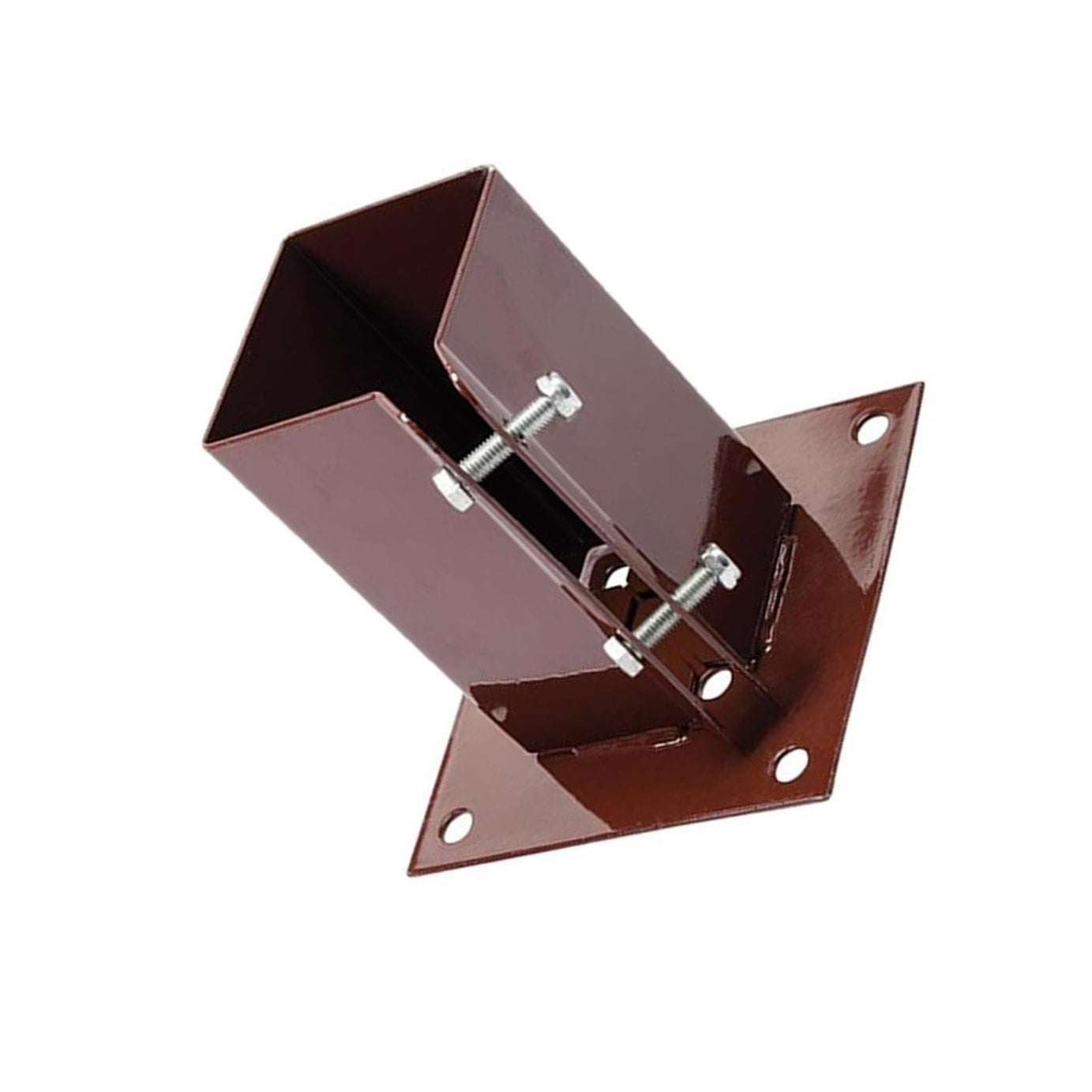 Fence Post Holders / Support - Metal - 3" Bolt Down 75 mm Like Metpost Bolt Grip 1PC