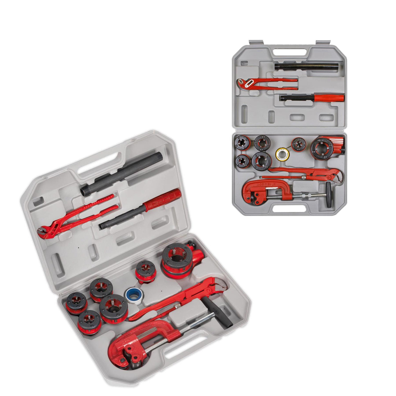 Sealey Pipe Threading Kit 1/4" - 1-1/4"BSPT Lightweight Fast Interchange