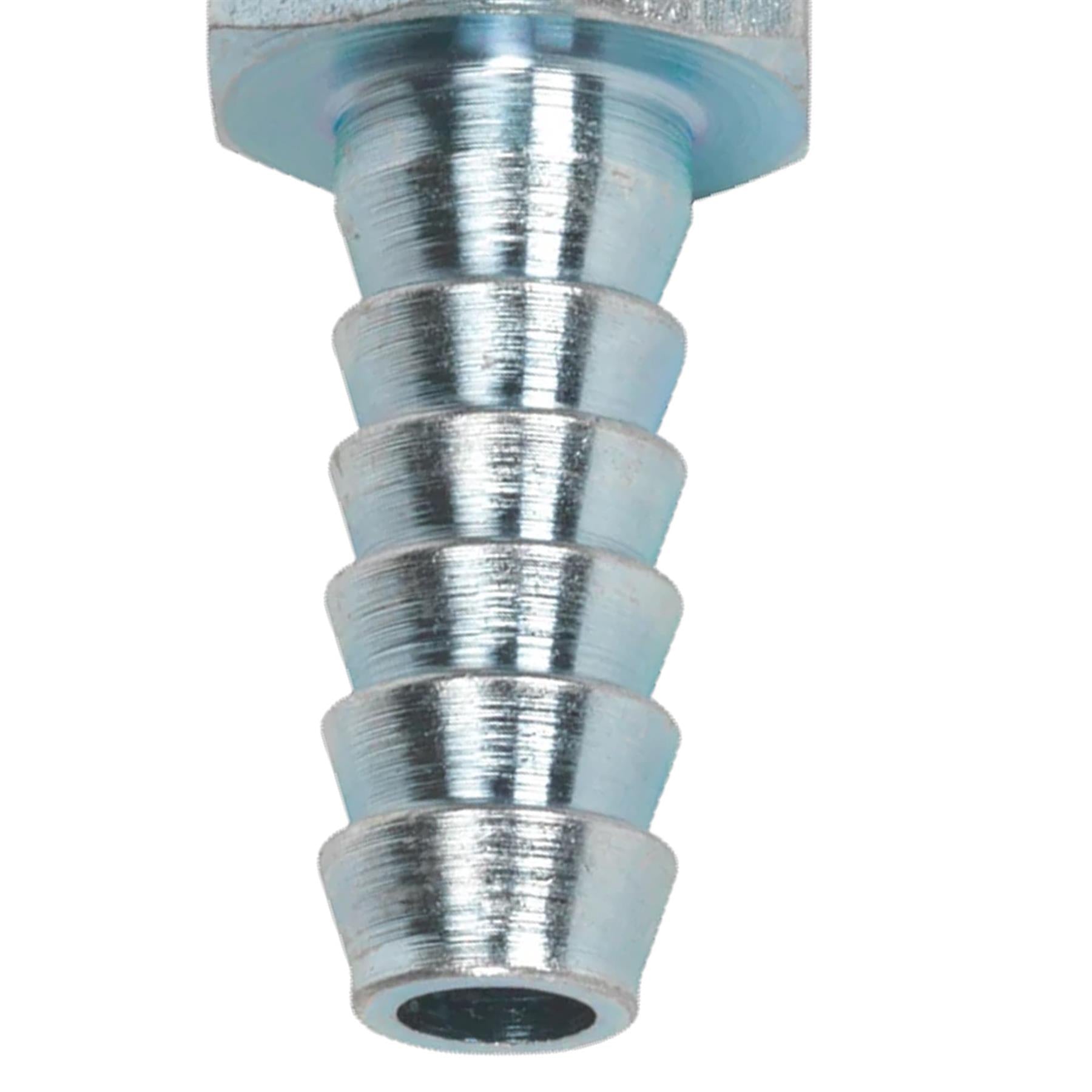 Sealey Screwed Tailpiece Male 1/4"BSPT - 1/4" Hose Pack of 5